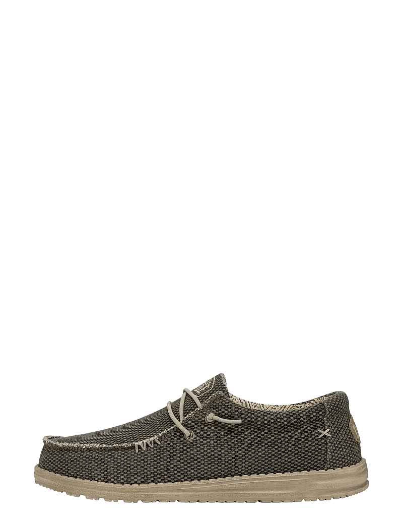 Hey Dude - WALLY BRAIDED - slip-on sneakers - army - 2