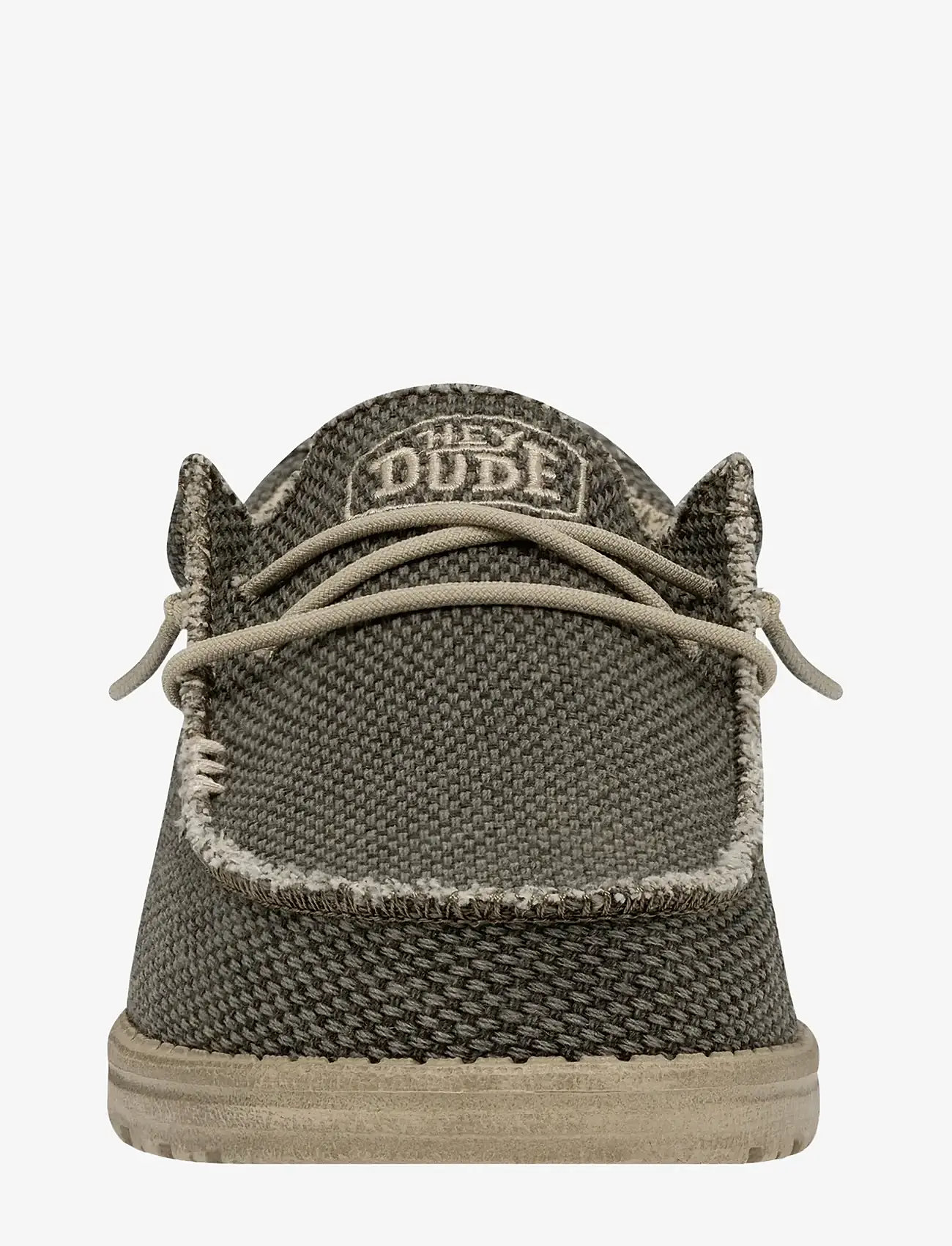 Hey Dude - WALLY BRAIDED - slip-on sneakers - army - 4