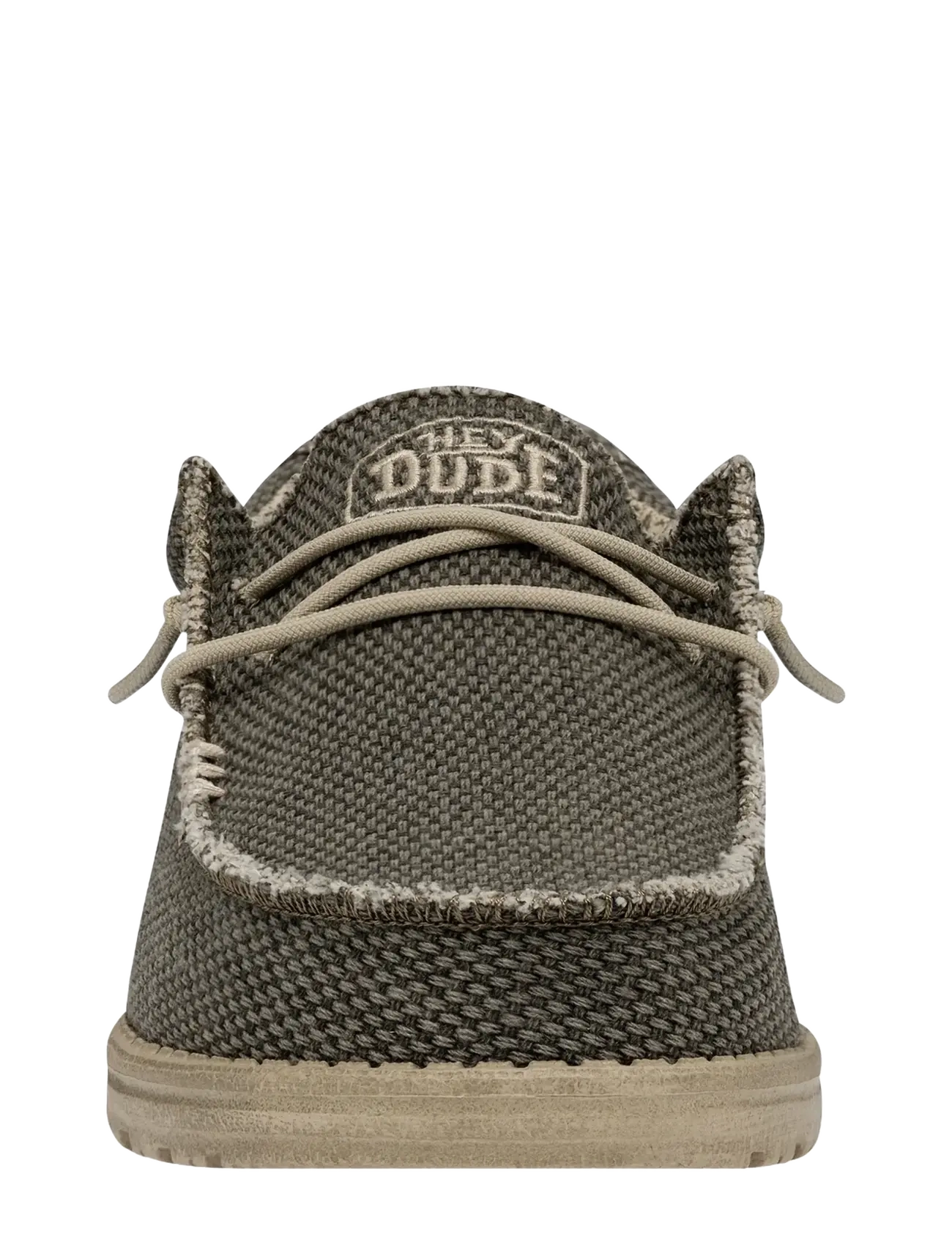 Hey Dude - WALLY BRAIDED - slip-on sneakers - army - 4