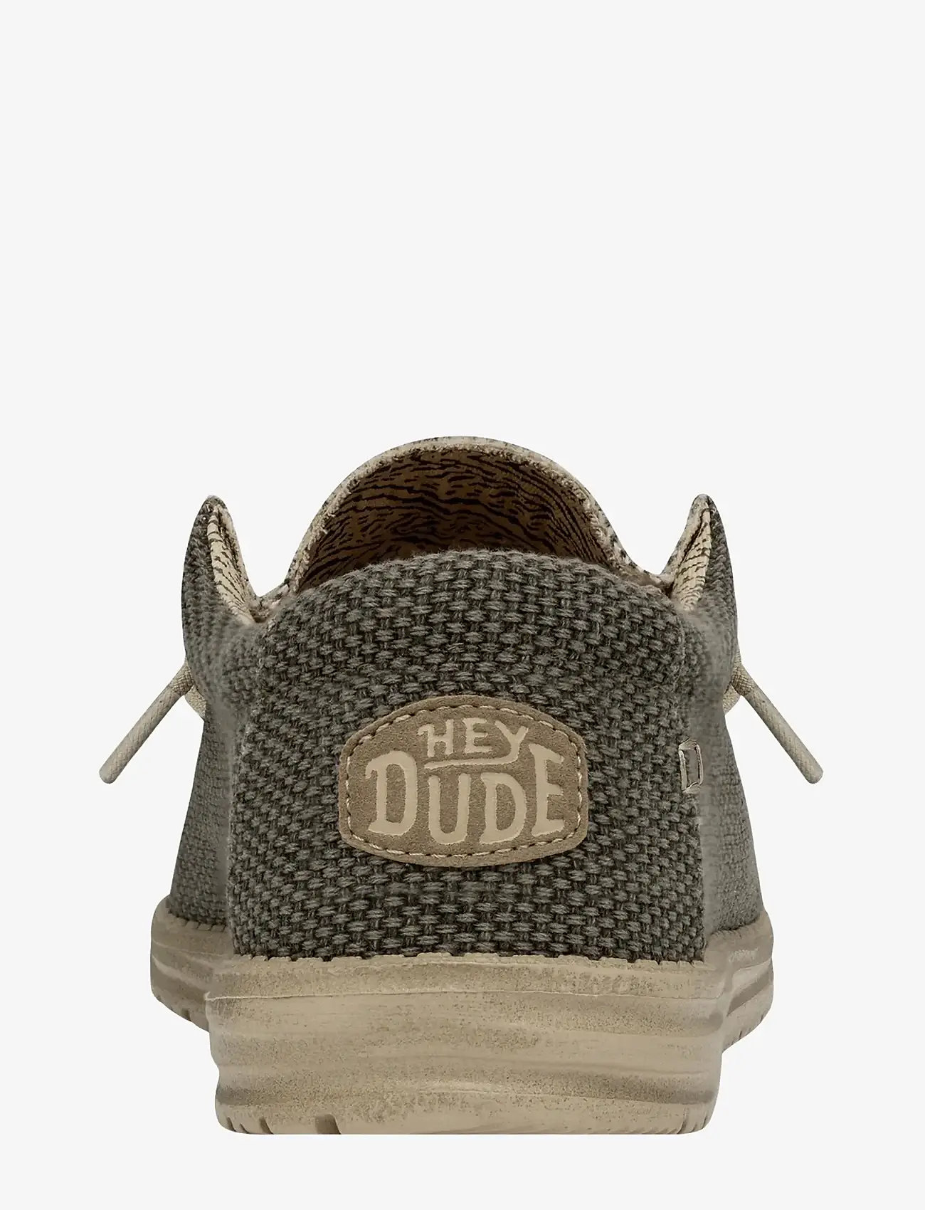 Hey Dude - WALLY BRAIDED - slip-on sneakers - army - 5