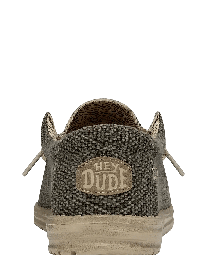 Hey Dude - WALLY BRAIDED - slip-on sneakers - army - 5
