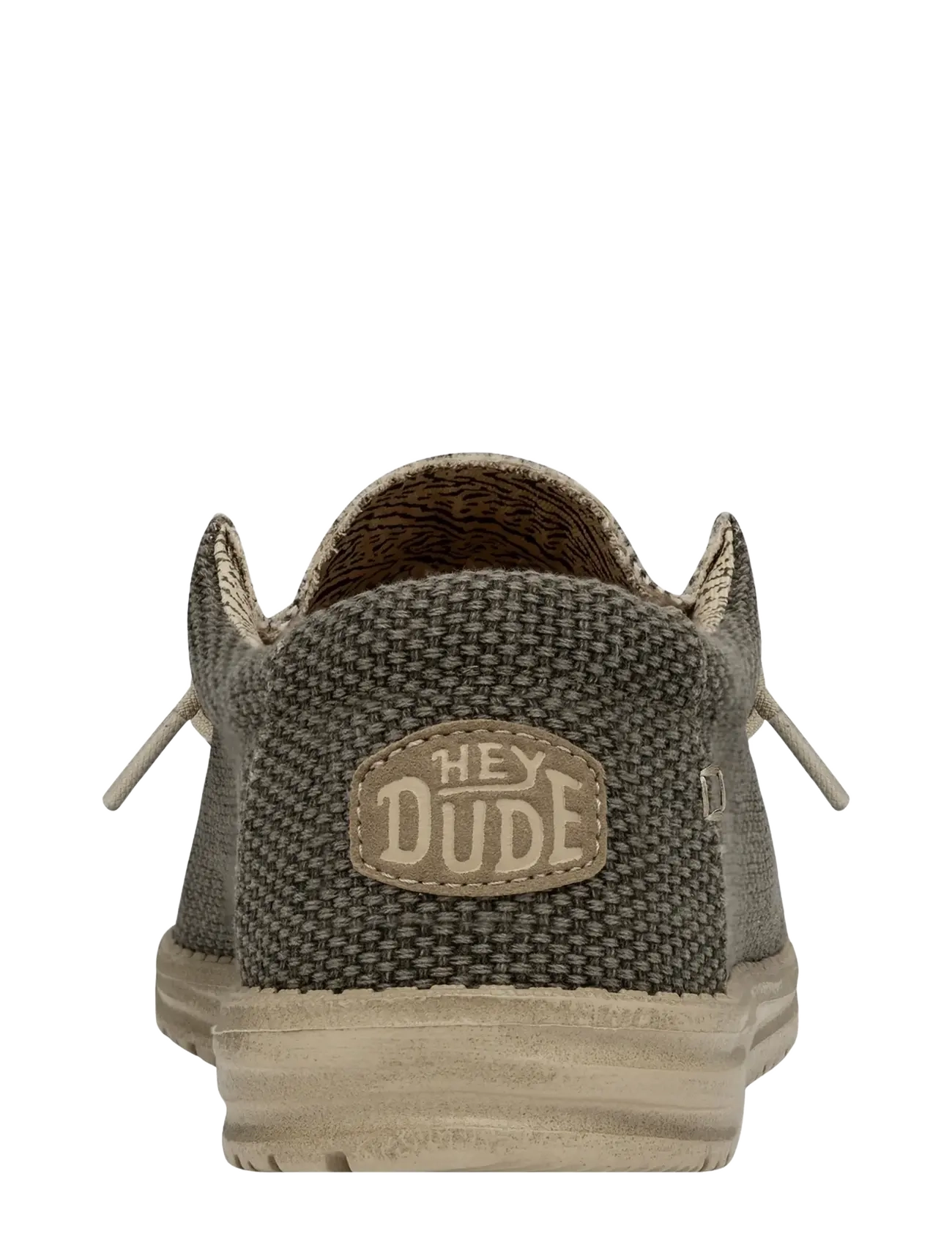 Hey Dude - WALLY BRAIDED - slip-on sneakers - army - 5