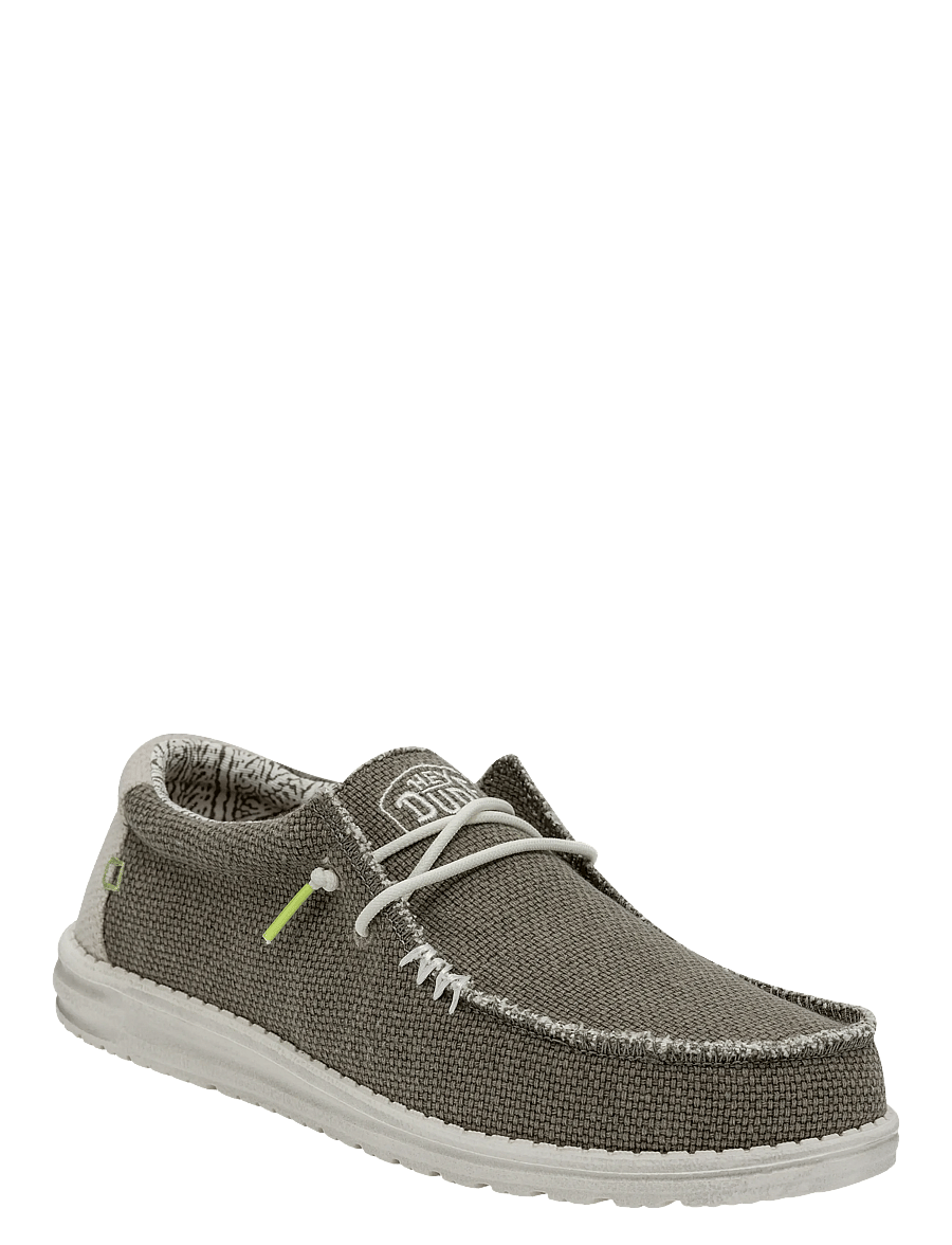 Hey Dude - WALLY BRAIDED - slip-on sneakers - fossil - 0