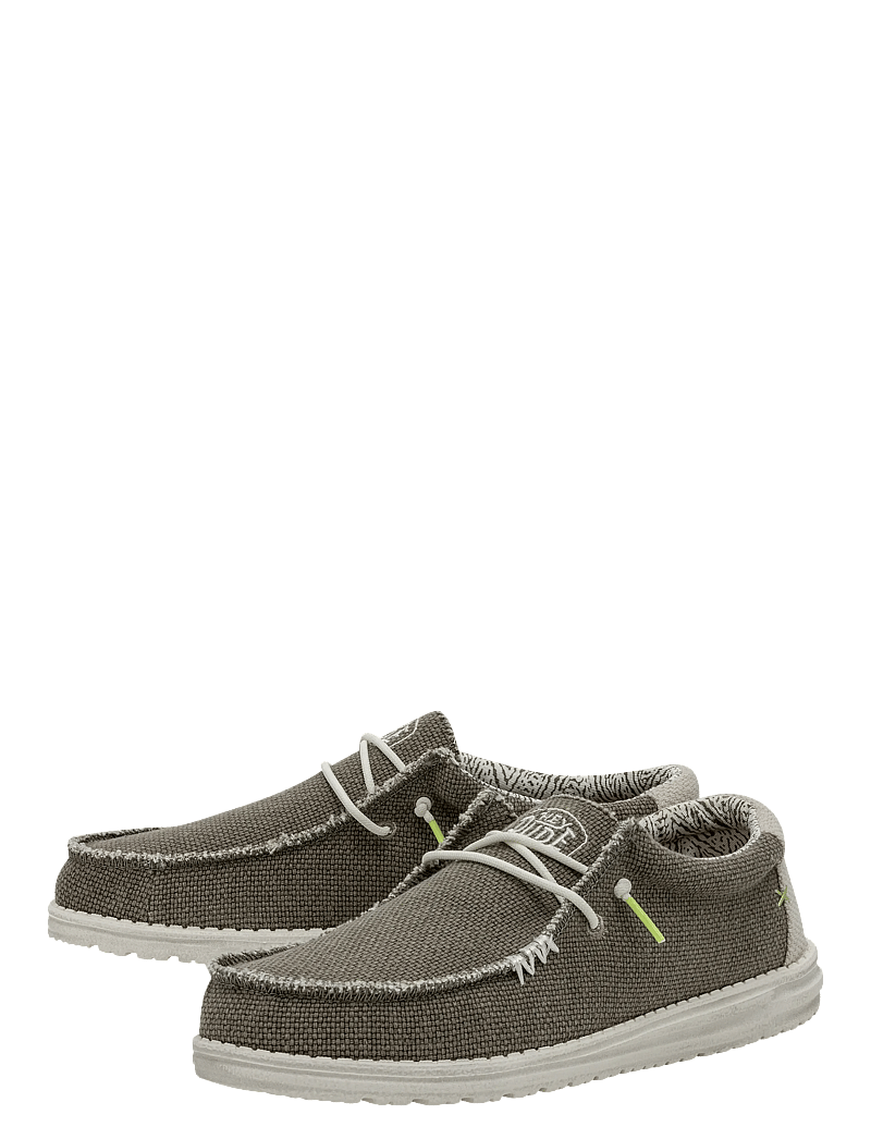 Hey Dude - WALLY BRAIDED - slip-on sneakers - fossil - 1