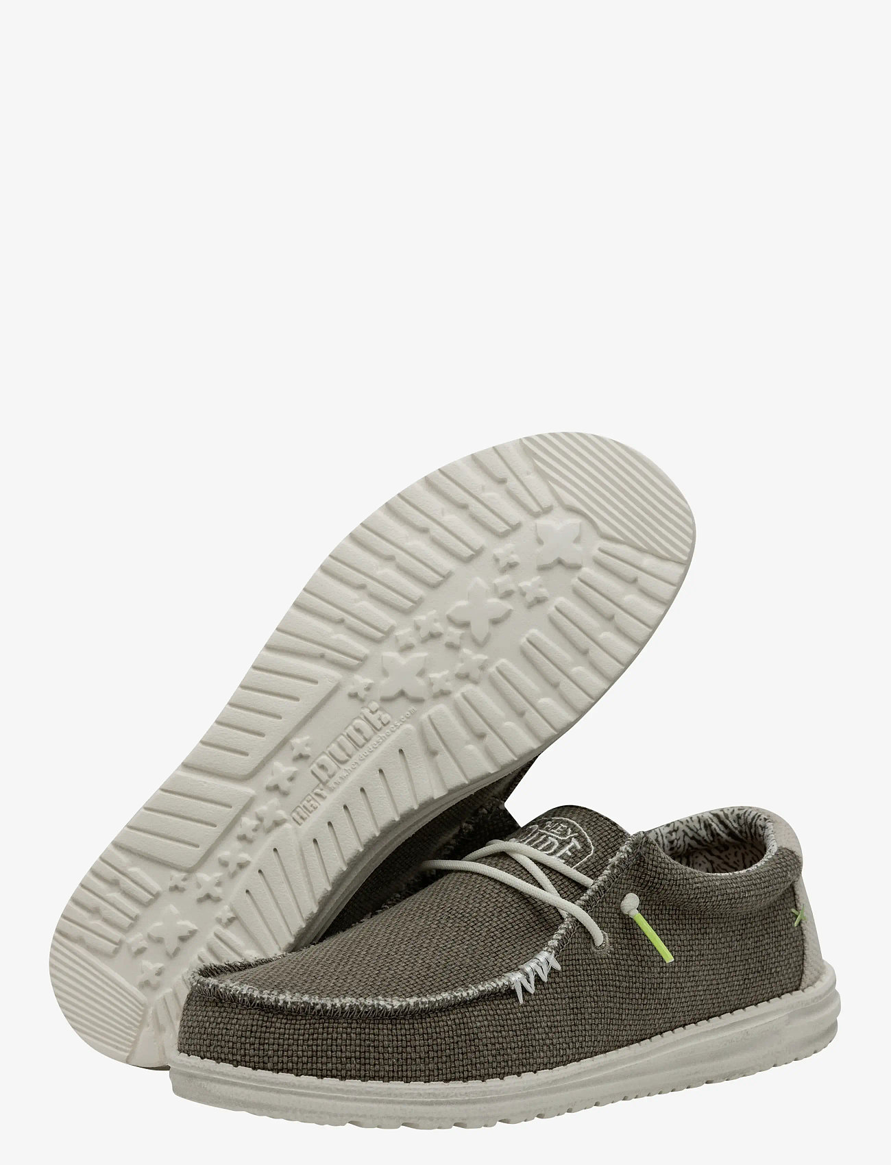 Hey Dude - WALLY BRAIDED - slip-on sneakers - fossil - 3