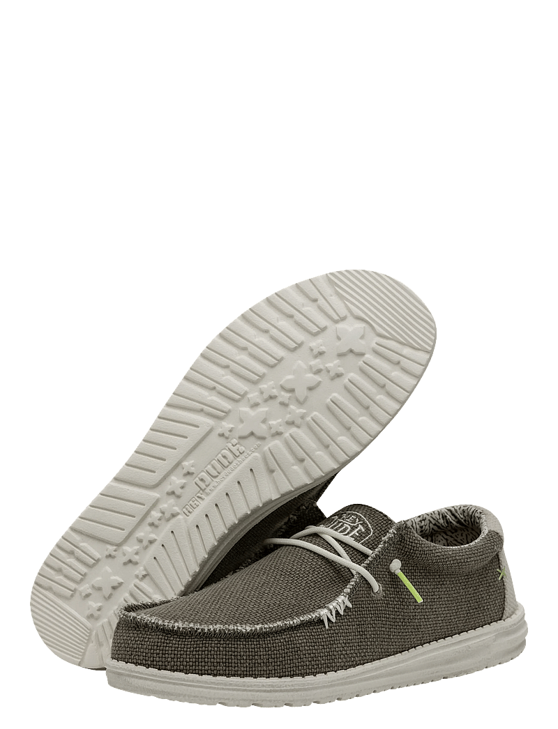 Hey Dude - WALLY BRAIDED - slip-on sneakers - fossil - 3