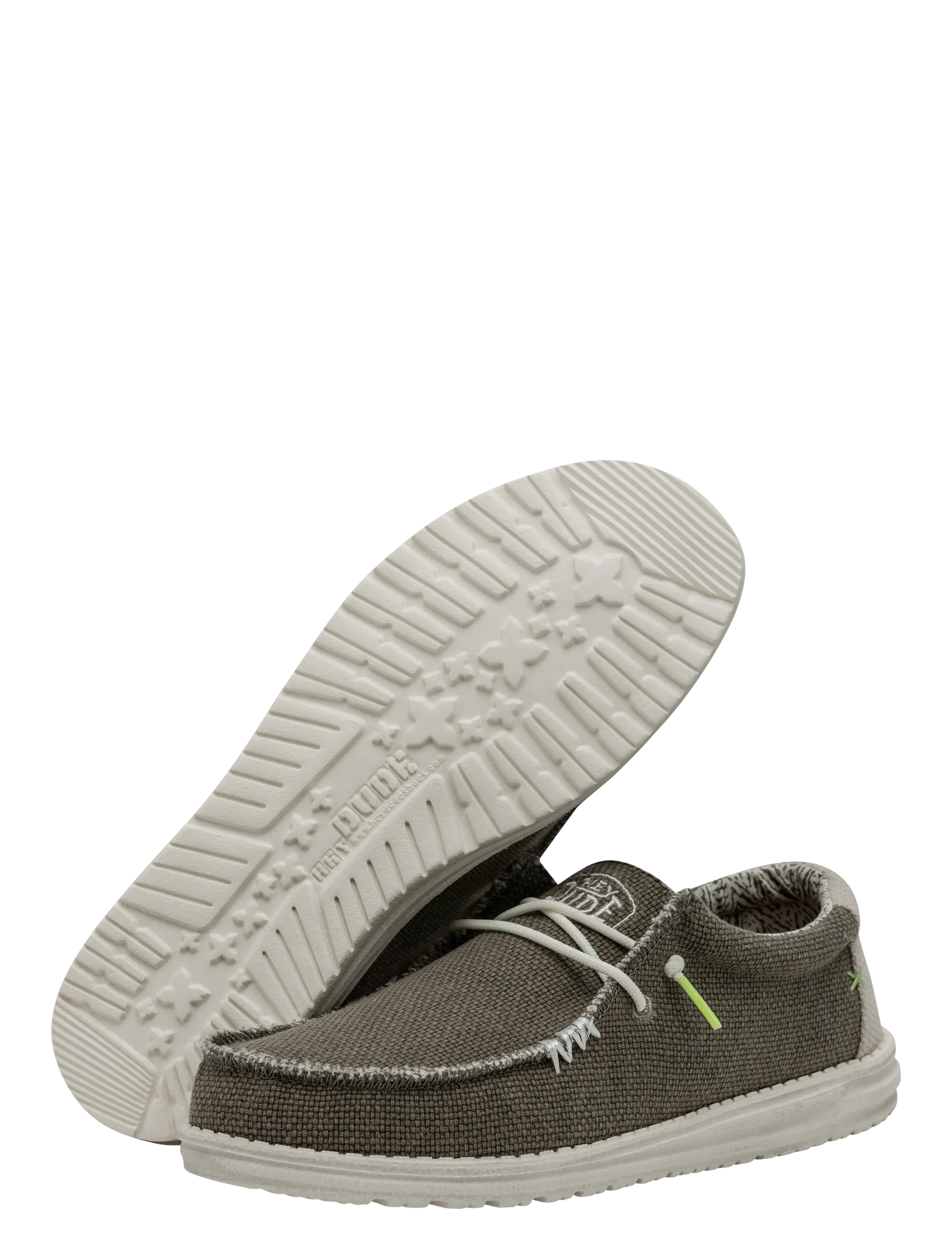Hey Dude - WALLY BRAIDED - slip-on sneakers - fossil - 3