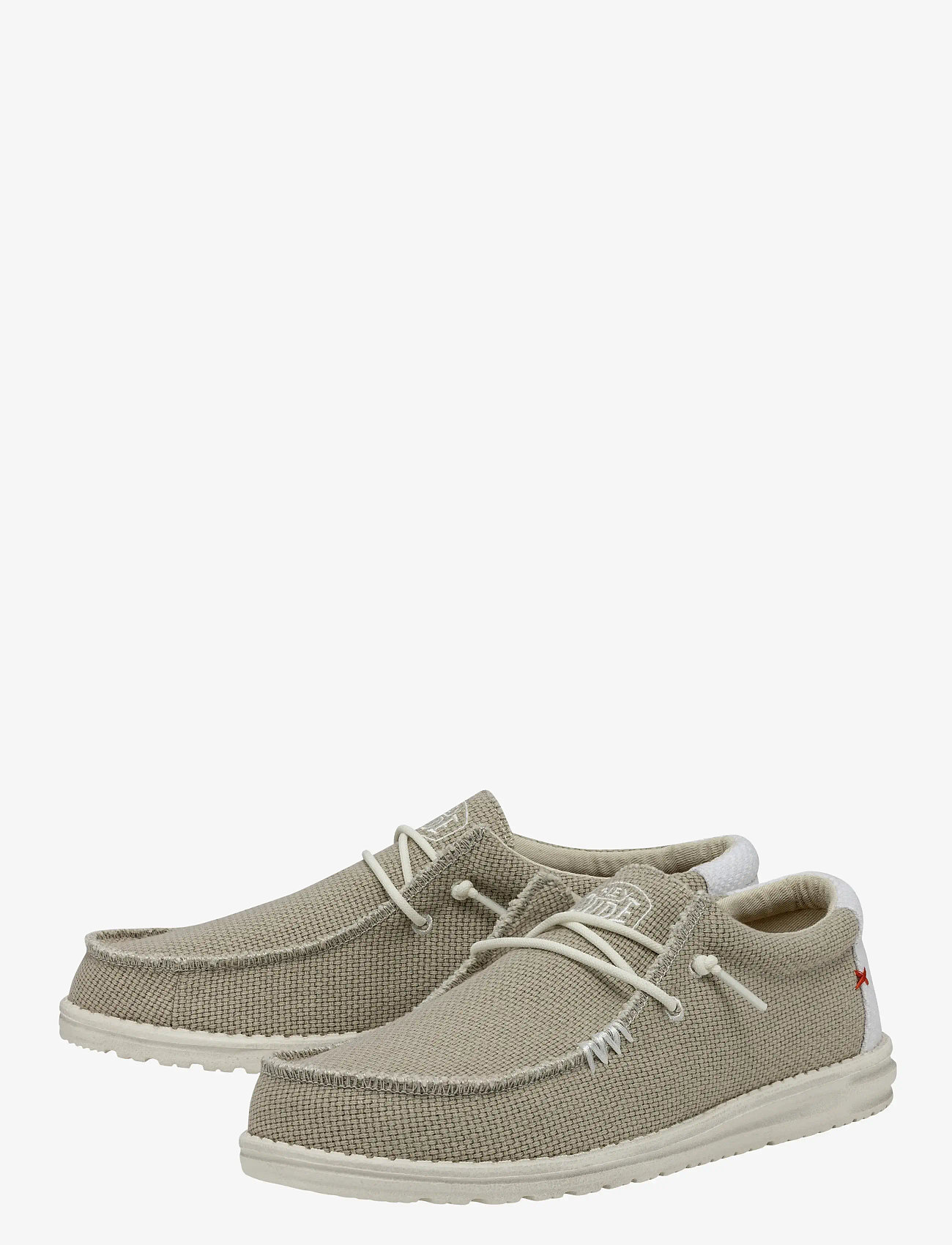 Hey Dude - WALLY BRAIDED - slip-on sneakers - off white - 1