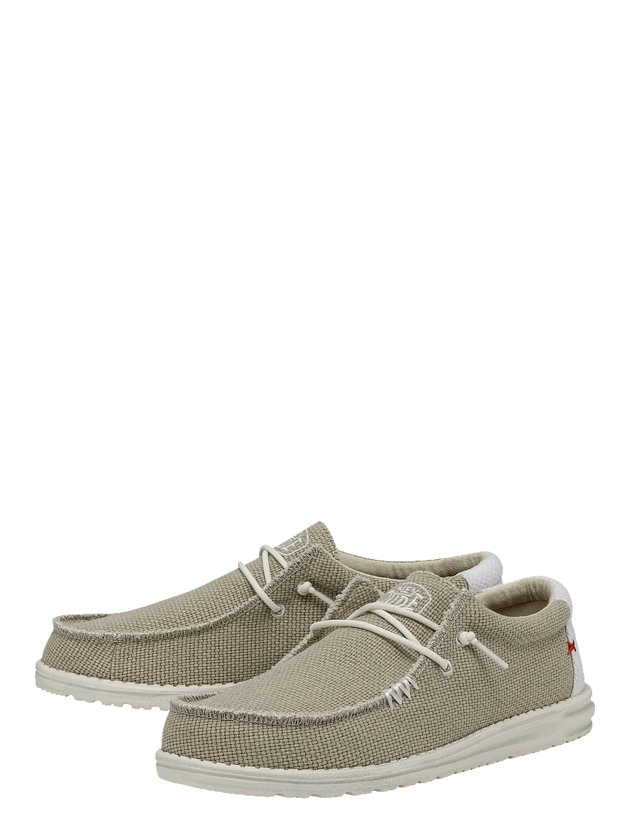 Hey Dude - WALLY BRAIDED - slip-on tossud - off white - 1