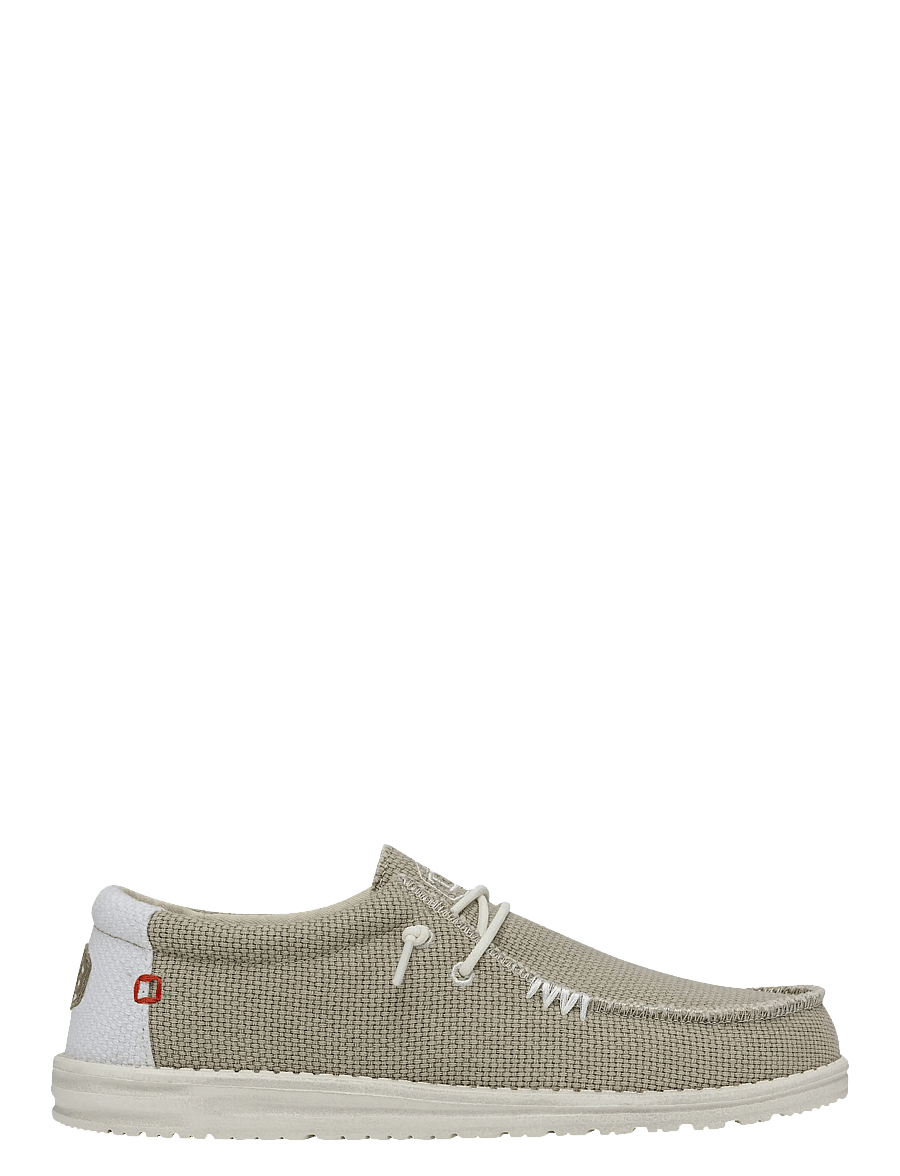 Hey Dude - WALLY BRAIDED - slip-on tossud - off white - 2