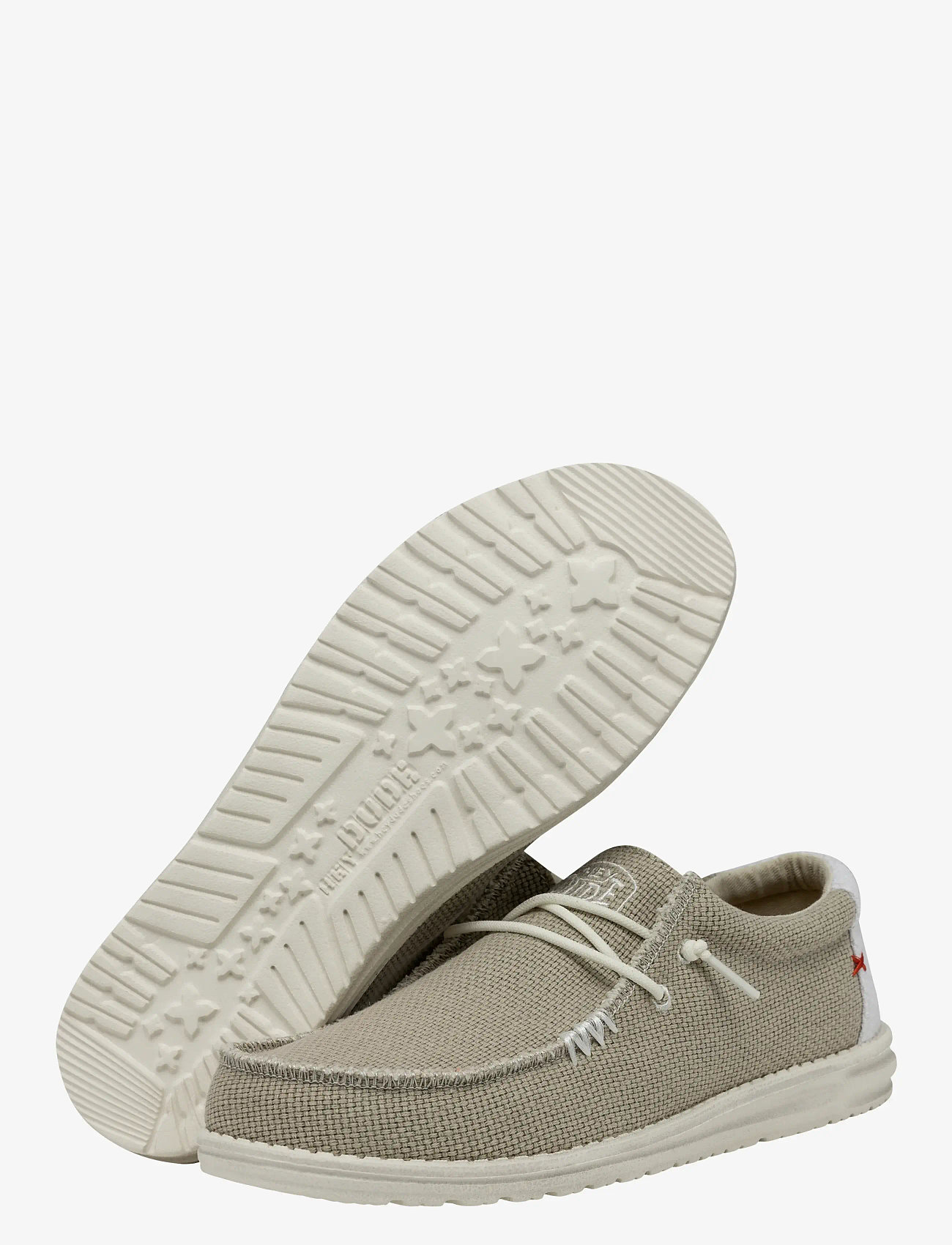 Hey Dude - WALLY BRAIDED - slip-on sneakers - off white - 3