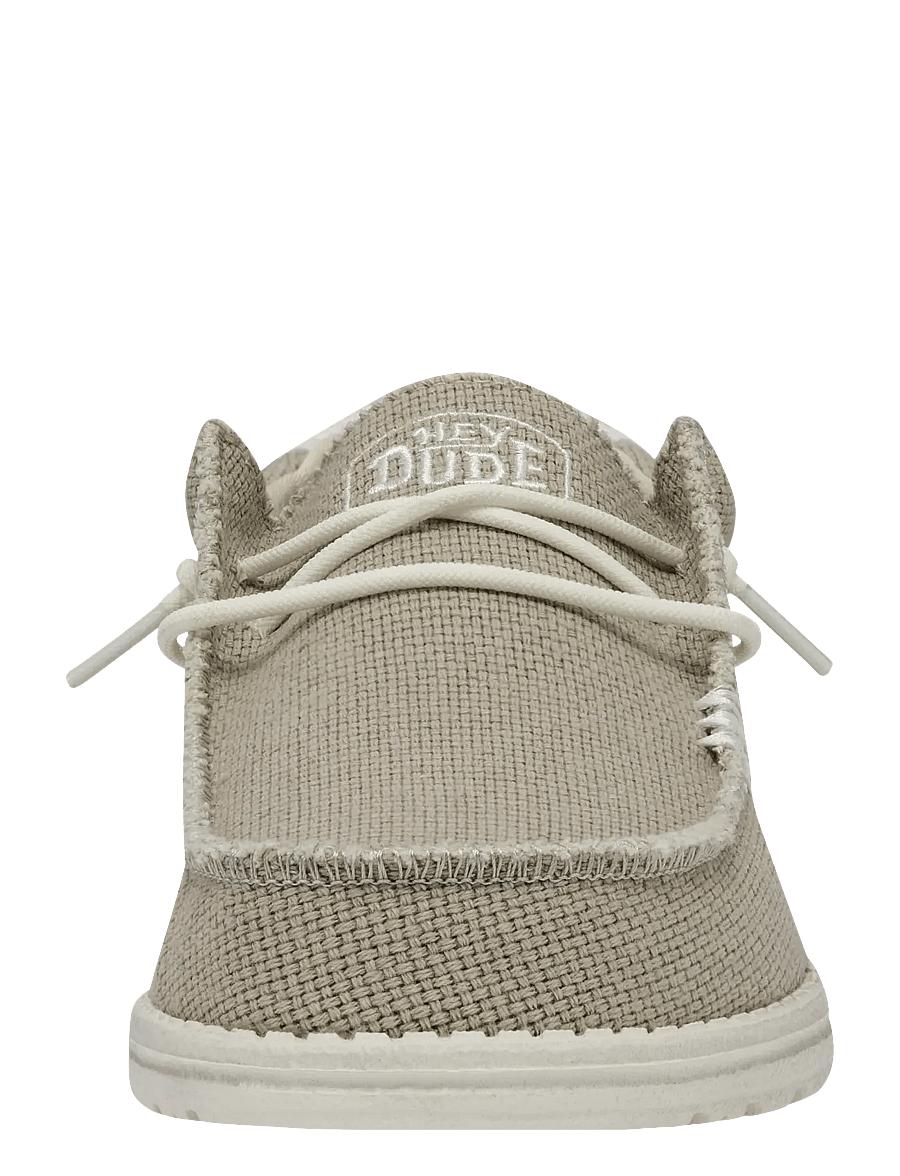 Hey Dude - WALLY BRAIDED - slip-on tossud - off white - 4