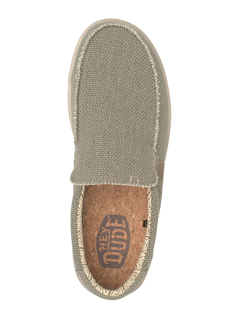 Hey Dude - MIKKA BRAIDED - slip-on sneakers - army - 3