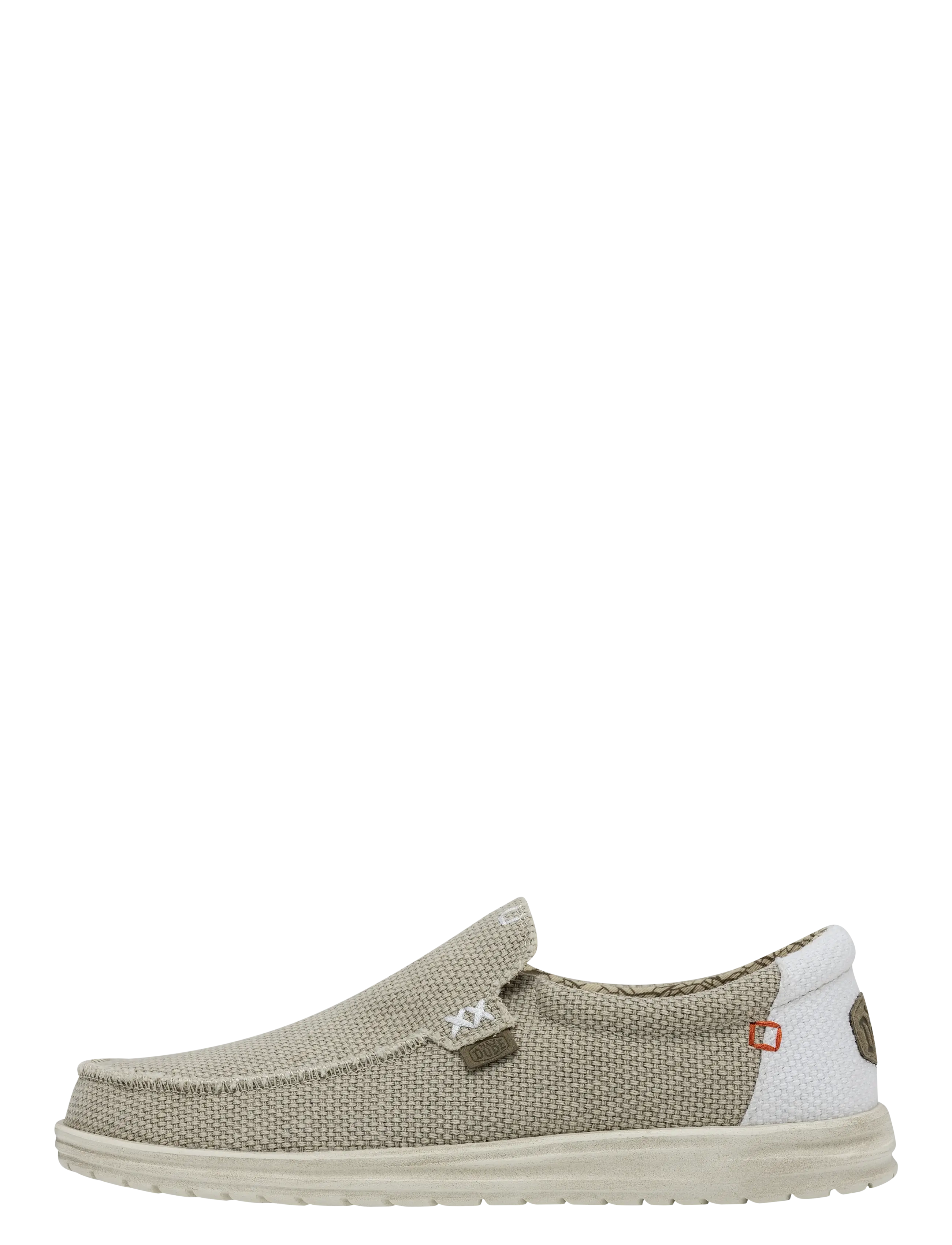 Hey Dude - MIKKA BRAIDED - sporta apavi bez šņorēm - off white - 2