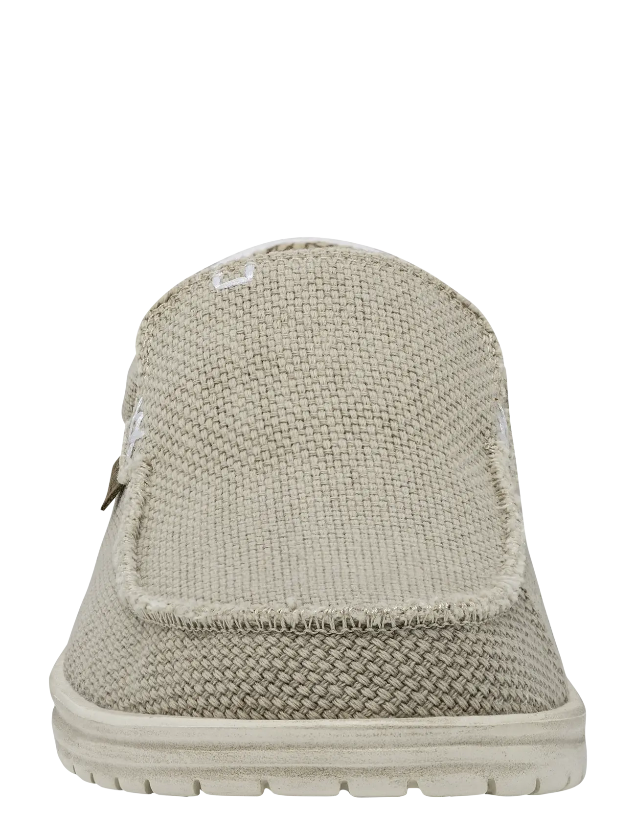Hey Dude - MIKKA BRAIDED - sporta apavi bez šņorēm - off white - 4