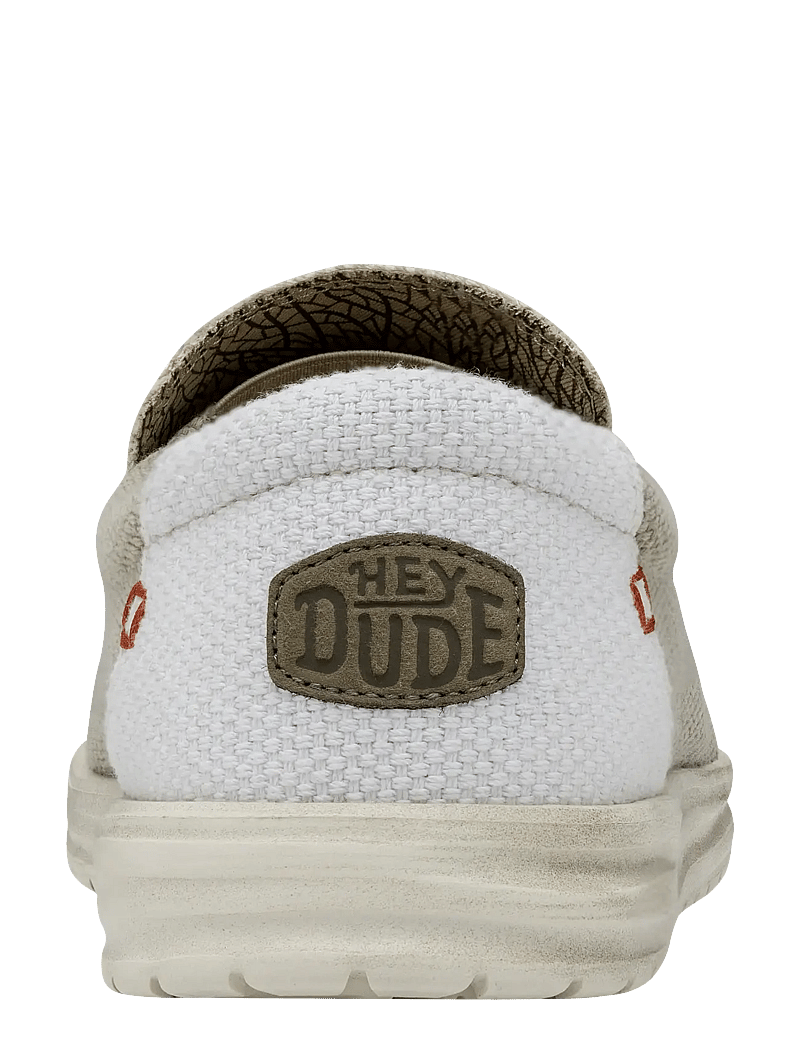 Hey Dude - MIKKA BRAIDED - slip-on sneakers - off white - 5