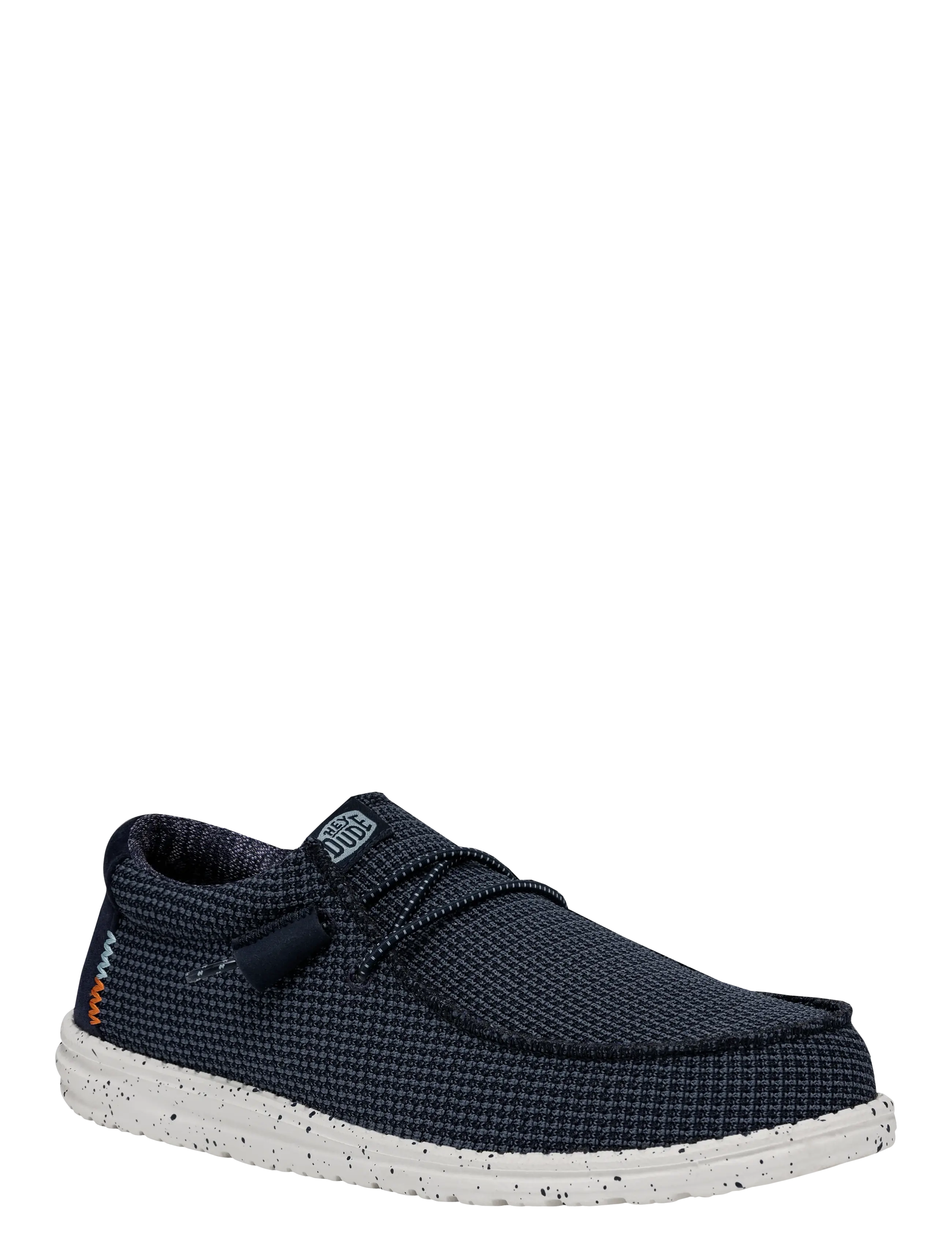 Hey Dude Wally Sport Mesh, 41, Navy, Sneakers > Slip On-Sneakers, Herre