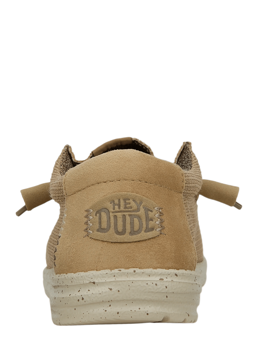 Hey Dude - WALLY SPORT MESH - slip-on tossud - tan/white - 5