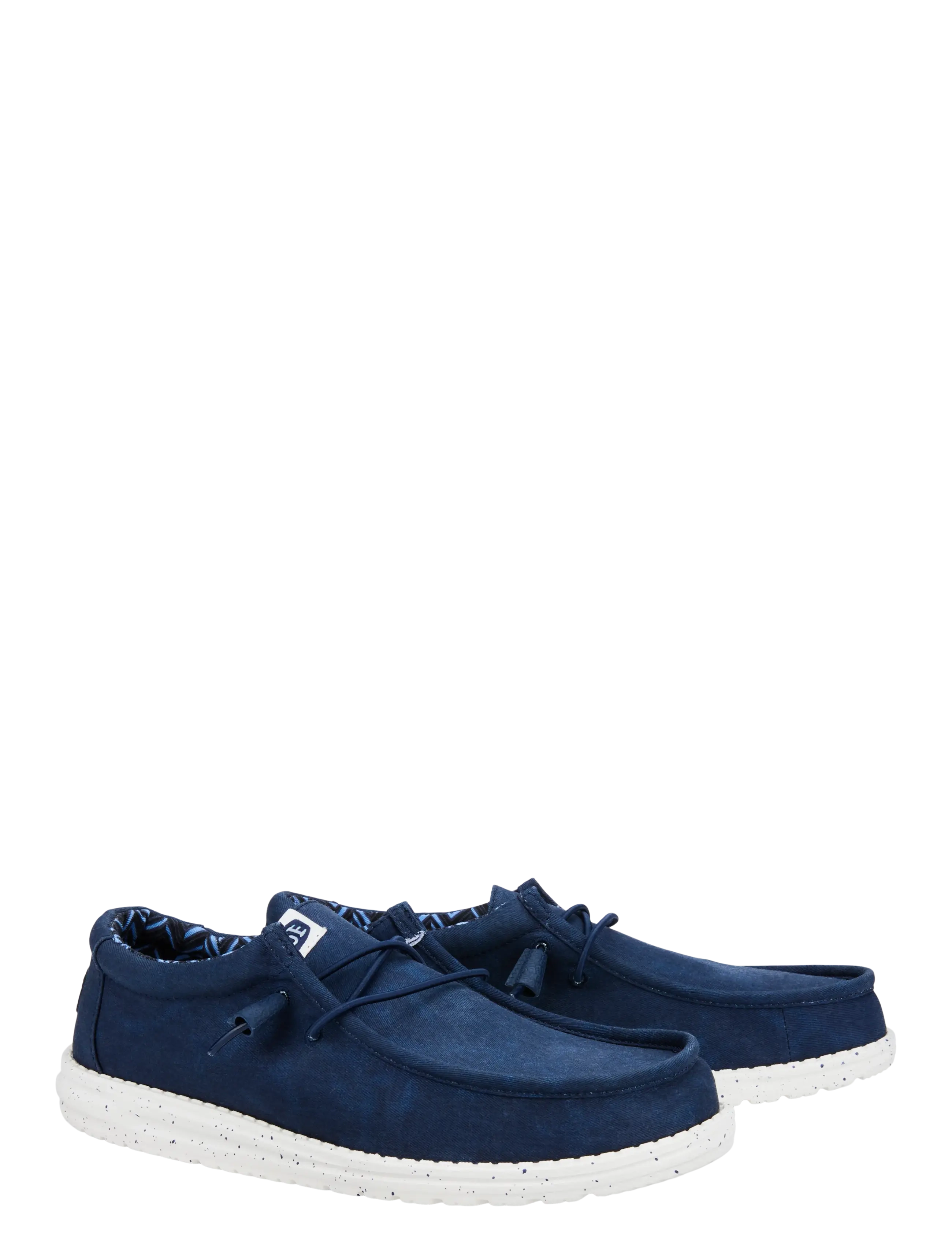 Hey Dude - WALLY STRETCH CANVAS - purjekingad - navy - 1