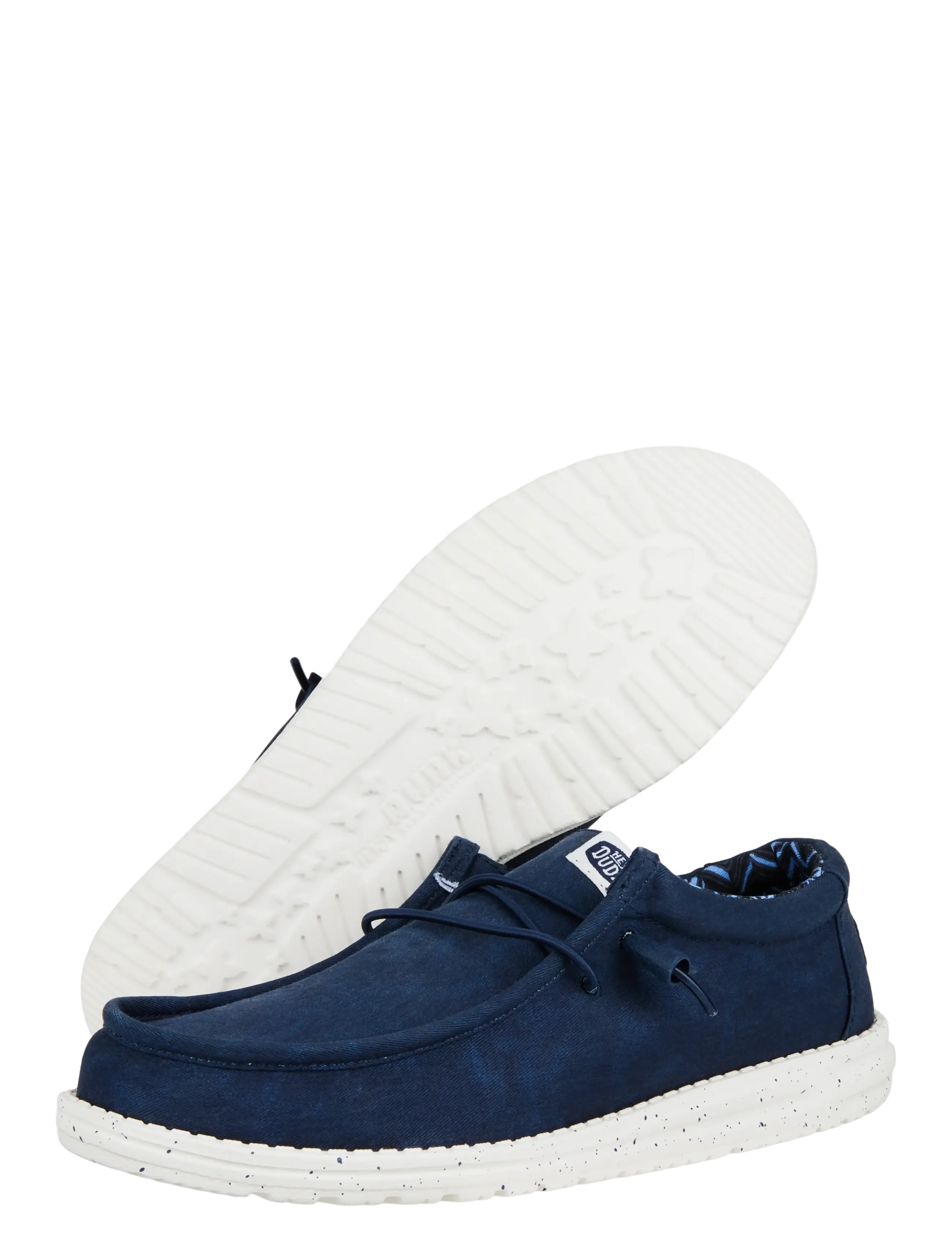 Hey Dude - WALLY STRETCH CANVAS - purjekingad - navy - 3