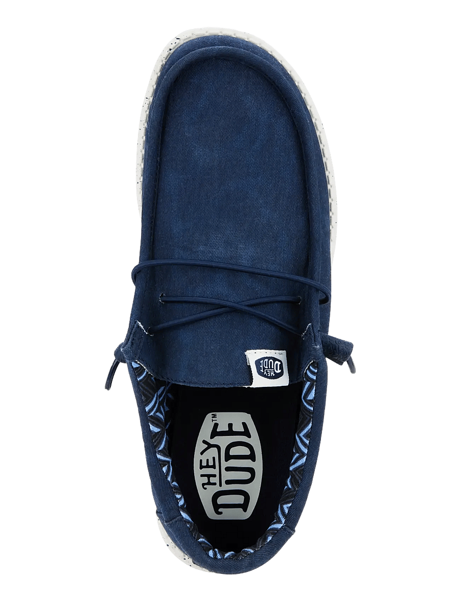 Hey Dude - WALLY STRETCH CANVAS - sejlersko - navy - 5