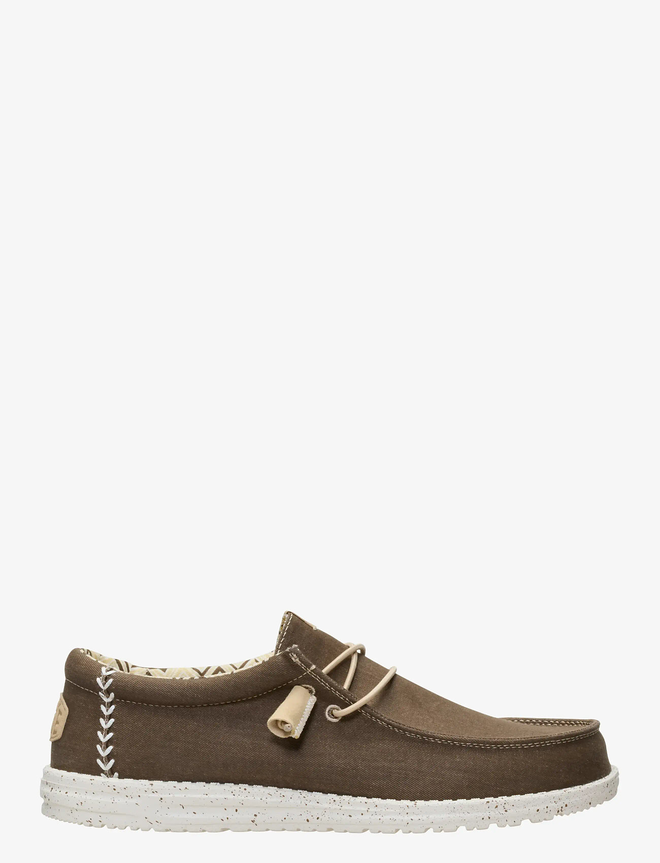 Hey Dude - WALLY STRETCH CANVAS - sejlersko - teak brown - 2