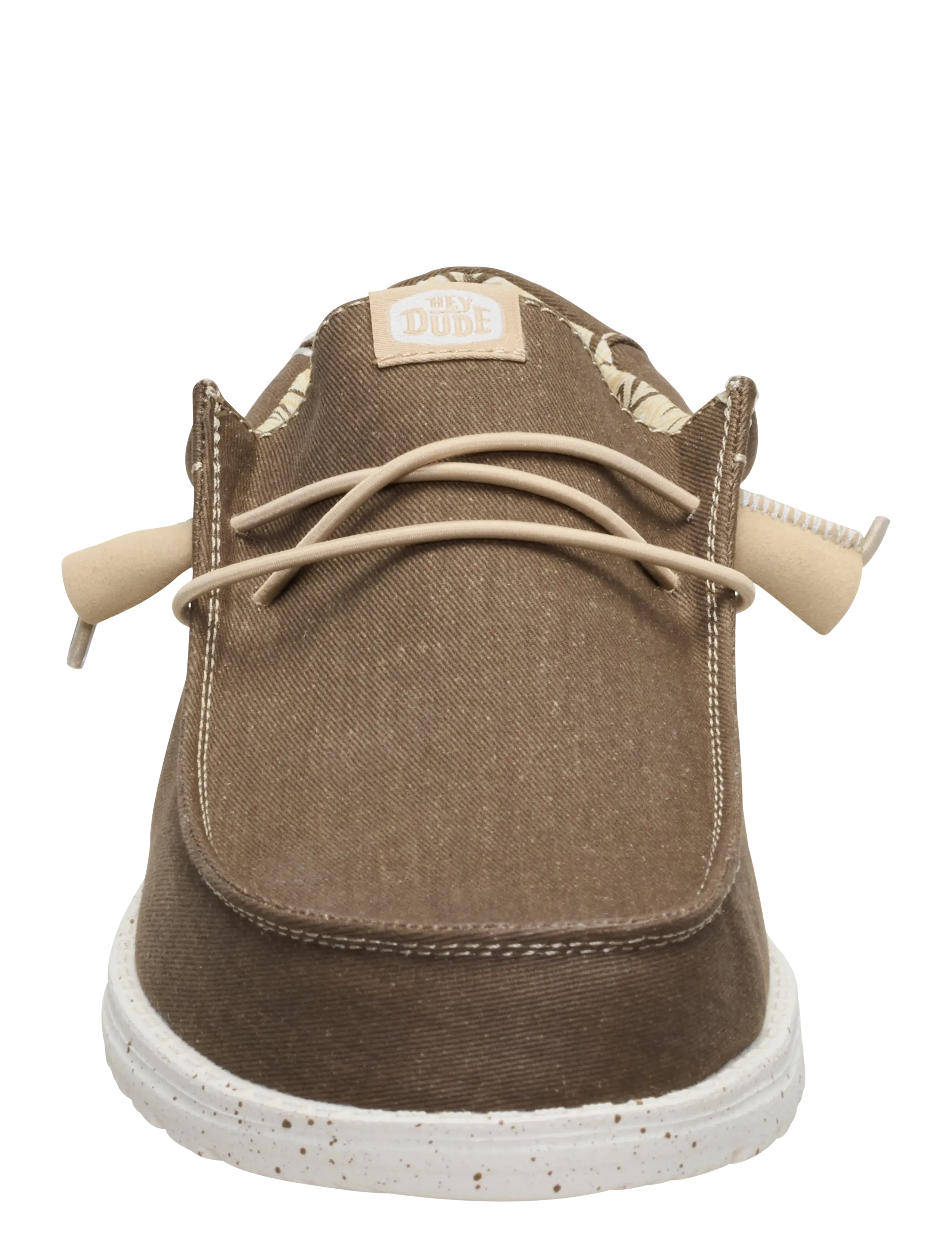 Hey Dude - WALLY STRETCH CANVAS - bootsschuhe - teak brown - 4