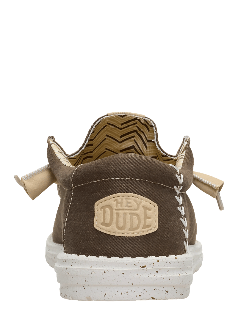 Hey Dude - WALLY STRETCH CANVAS - sejlersko - teak brown - 5