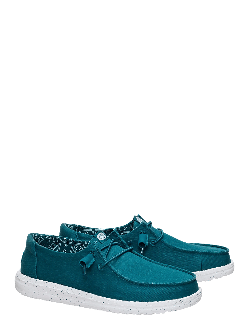 Hey Dude - WENDY CANVAS - purjekingad - deep teal - 1