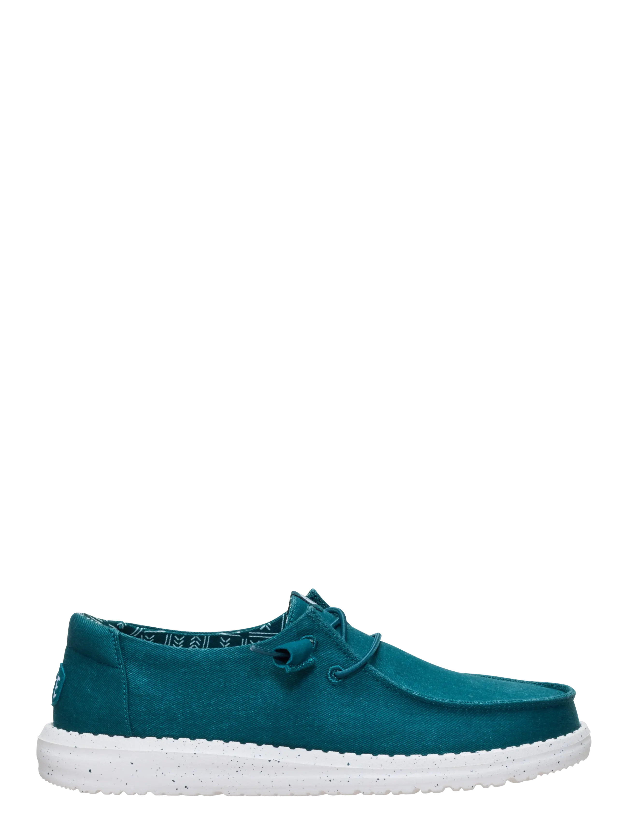 Hey Dude - WENDY CANVAS - boat shoes - deep teal - 2