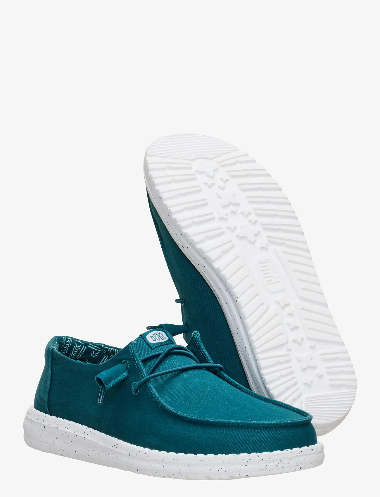 Hey Dude - WENDY CANVAS - purjekingad - deep teal - 3