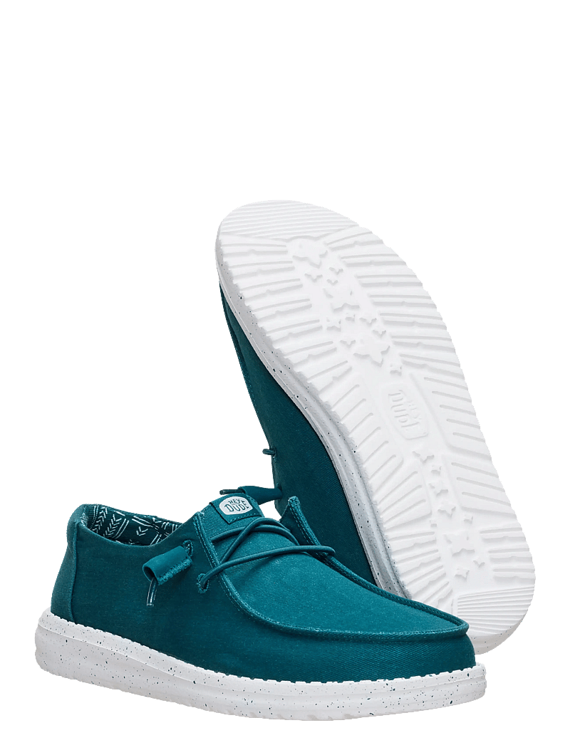 Hey Dude - WENDY CANVAS - purjekingad - deep teal - 3