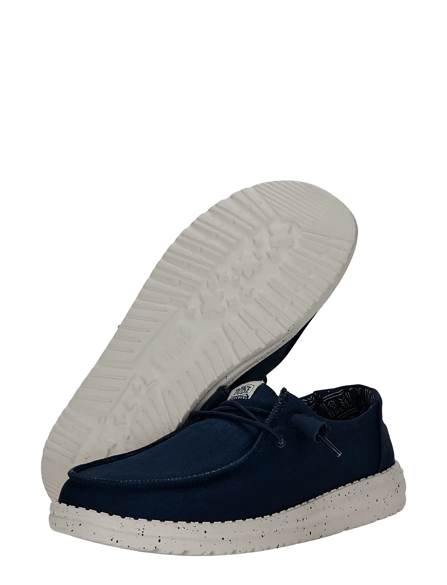 Hey Dude - WENDY CANVAS - bootschoenen - navy - 3