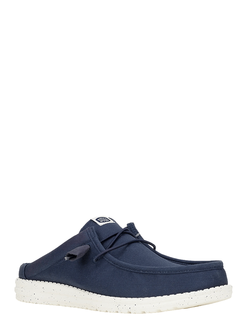 Hey Dude - WALLY SLIP STRETCH CANVAS - slip-on sneakers - navy - 1