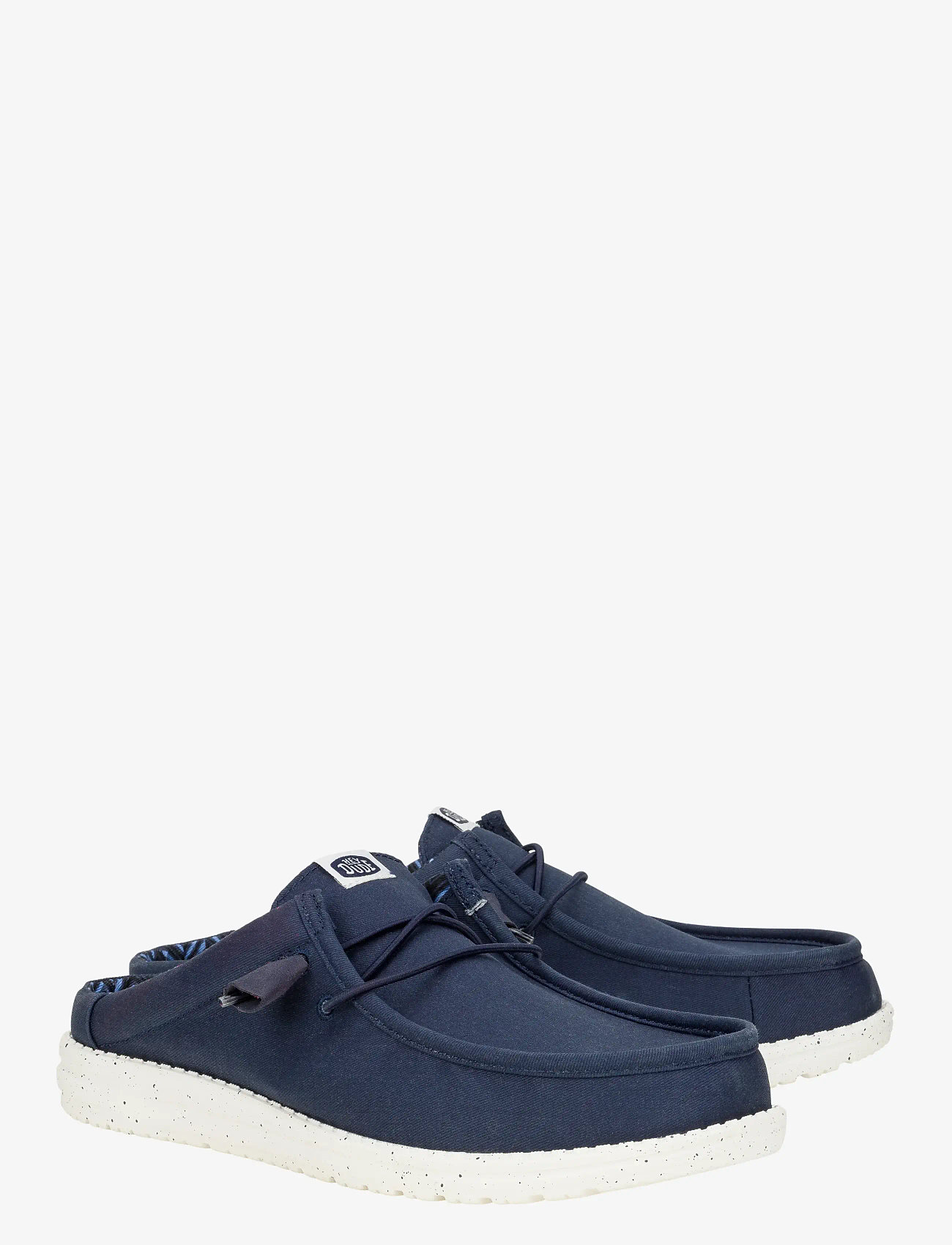 Hey Dude - WALLY SLIP STRETCH CANVAS - slip-on sneakers - navy - 2
