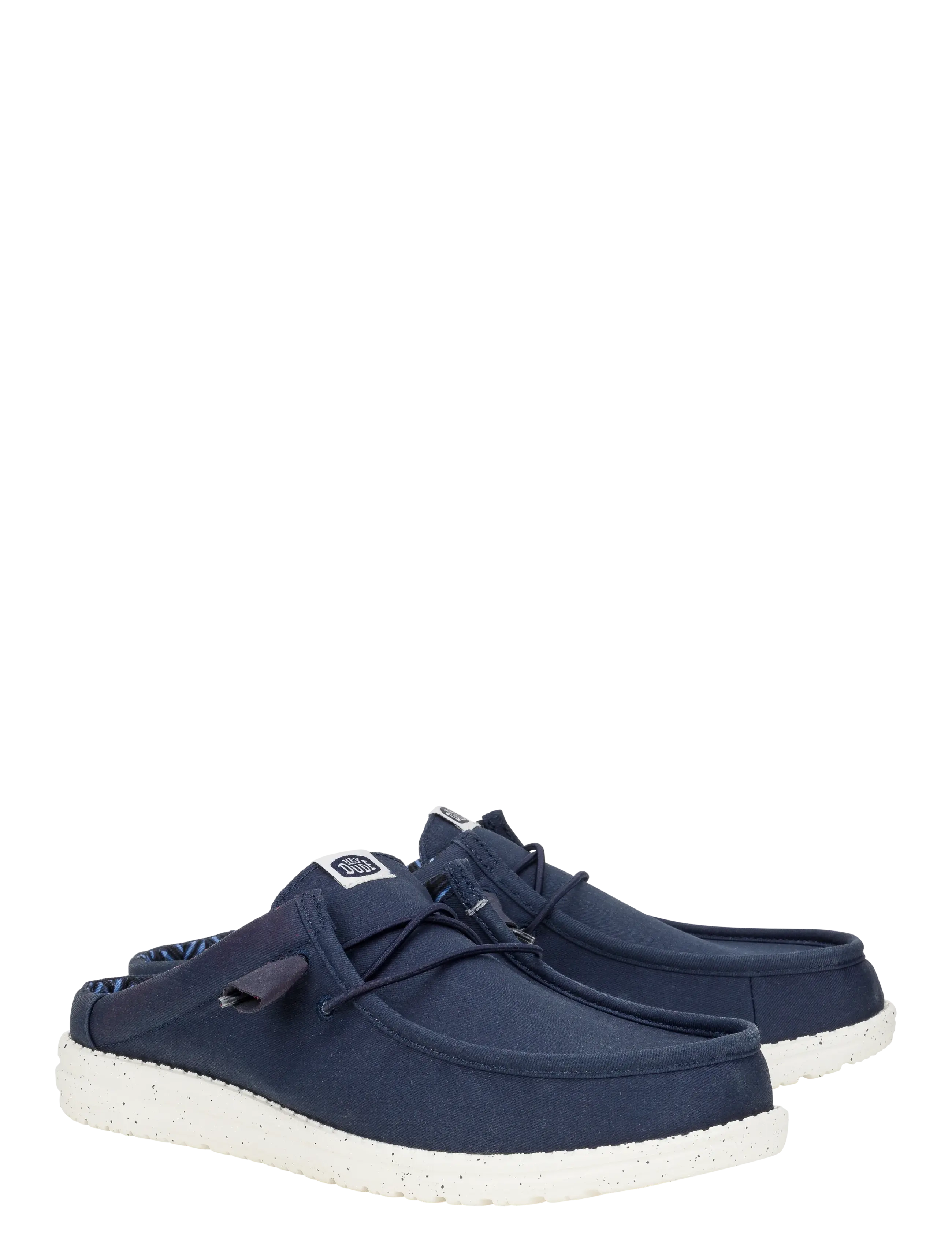 Hey Dude - WALLY SLIP STRETCH CANVAS - wsówane - navy - 2