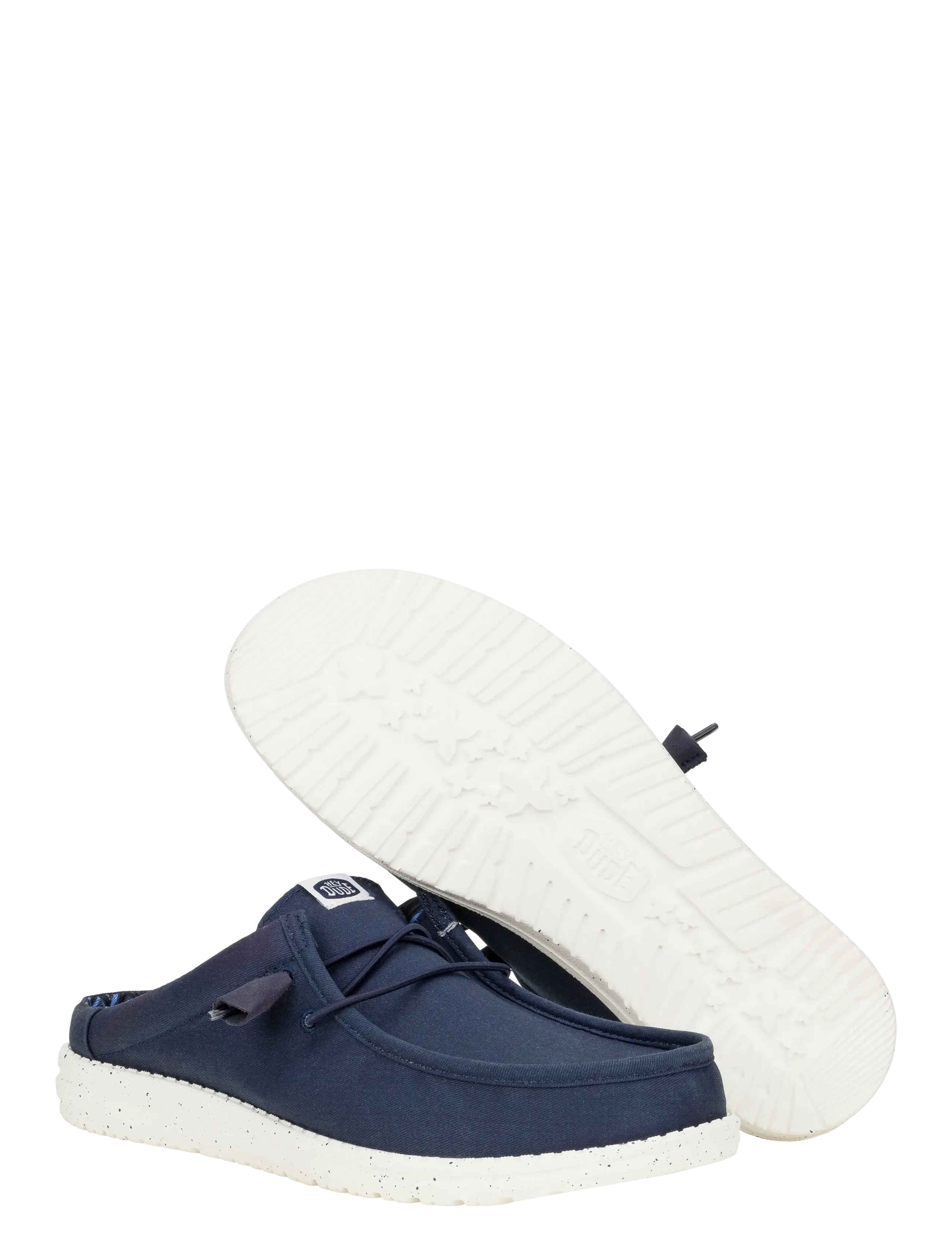 Hey Dude - WALLY SLIP STRETCH CANVAS - wsówane - navy - 4