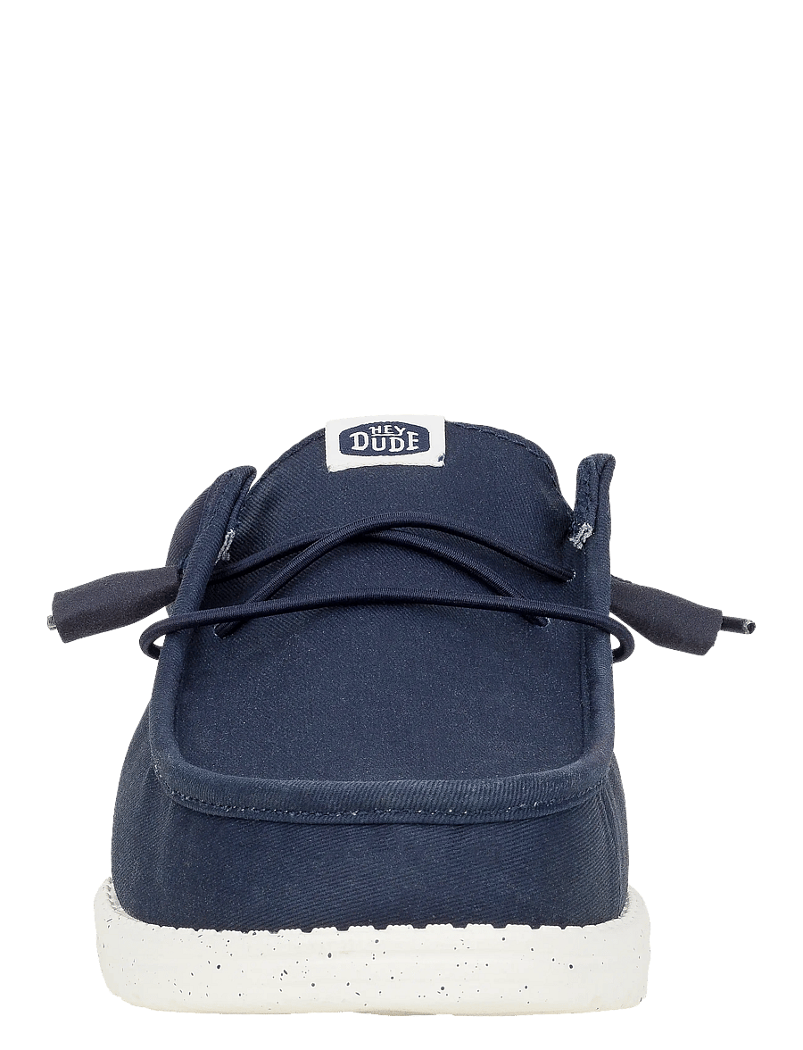 Hey Dude - WALLY SLIP STRETCH CANVAS - wsuwane - navy - 5