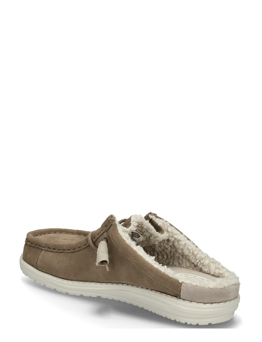 Hey Dude - WALLY SLIP WARMTH - pantoletten & clogs - timber wolf/multi - 1