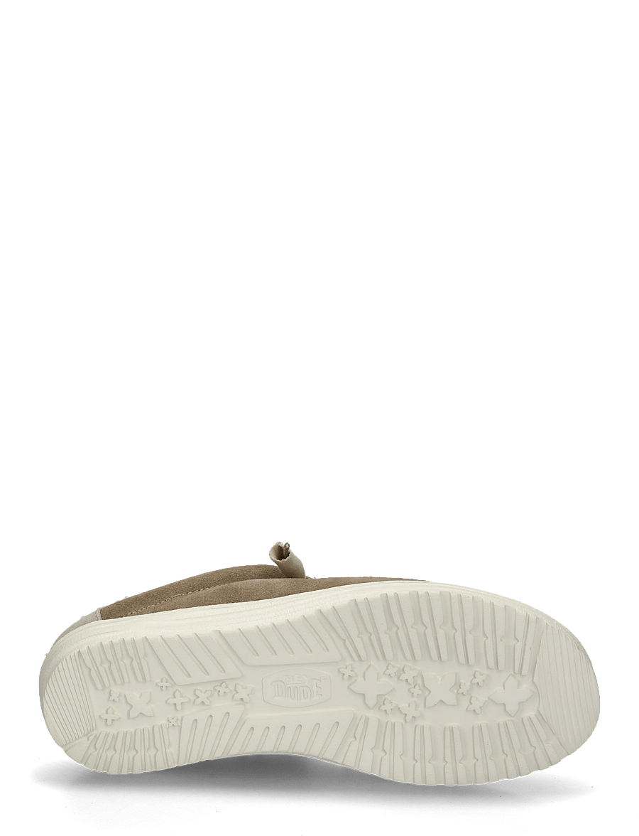 Hey Dude - WALLY SLIP WARMTH - pantoletten & clogs - timber wolf/multi - 4