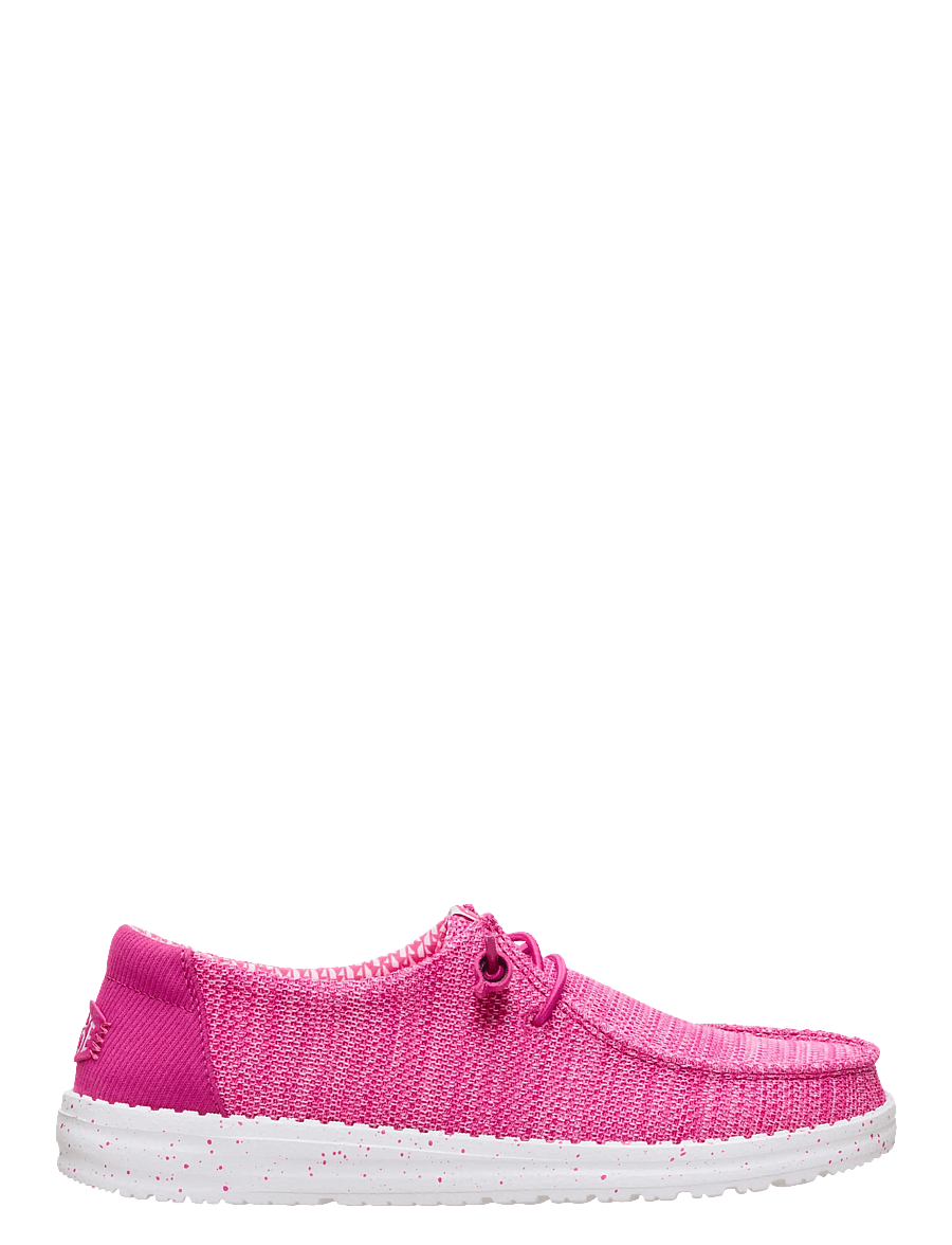 Hey Dude - WENDY STRETCH MESH - seglarskor - fuchsia pink - 2