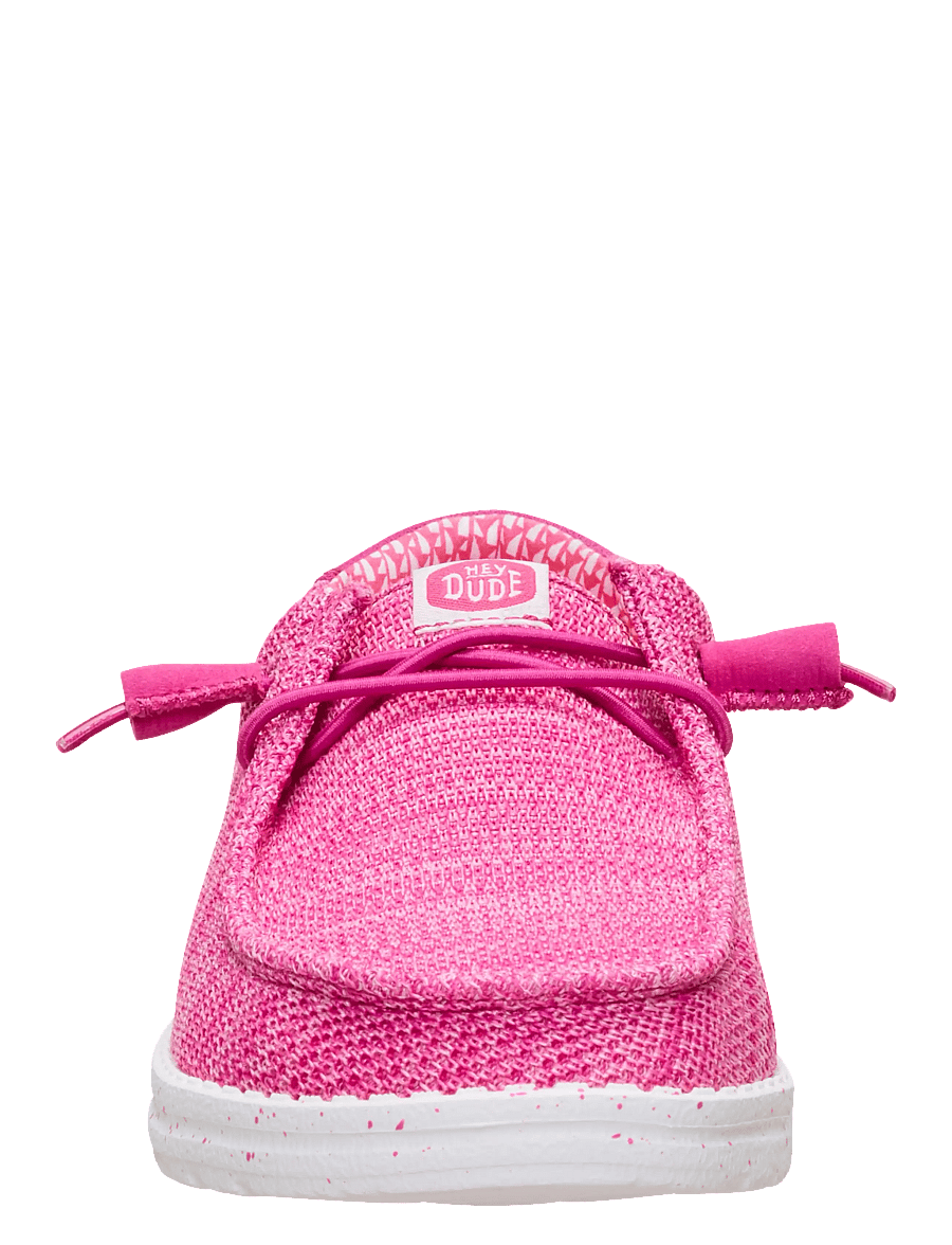 Hey Dude - WENDY STRETCH MESH - seglarskor - fuchsia pink - 4