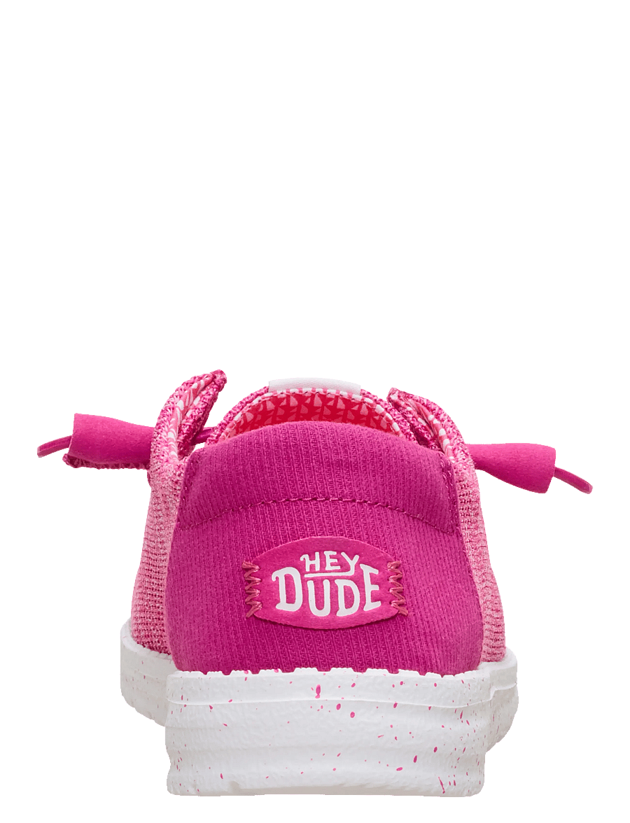 Hey Dude - WENDY STRETCH MESH - seglarskor - fuchsia pink - 5