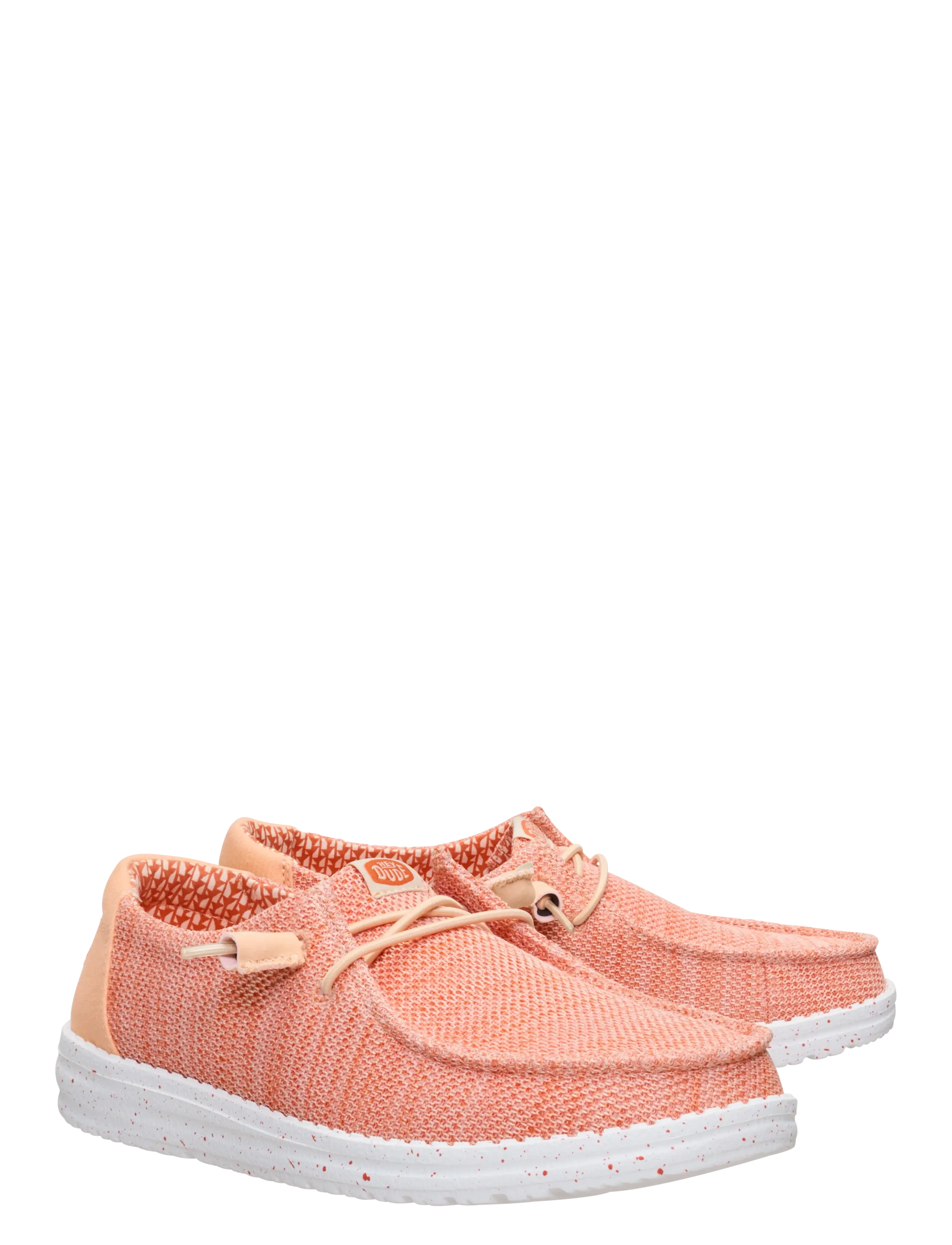 Hey Dude - WENDY STRETCH MESH - boat shoes - mesh peach - 1