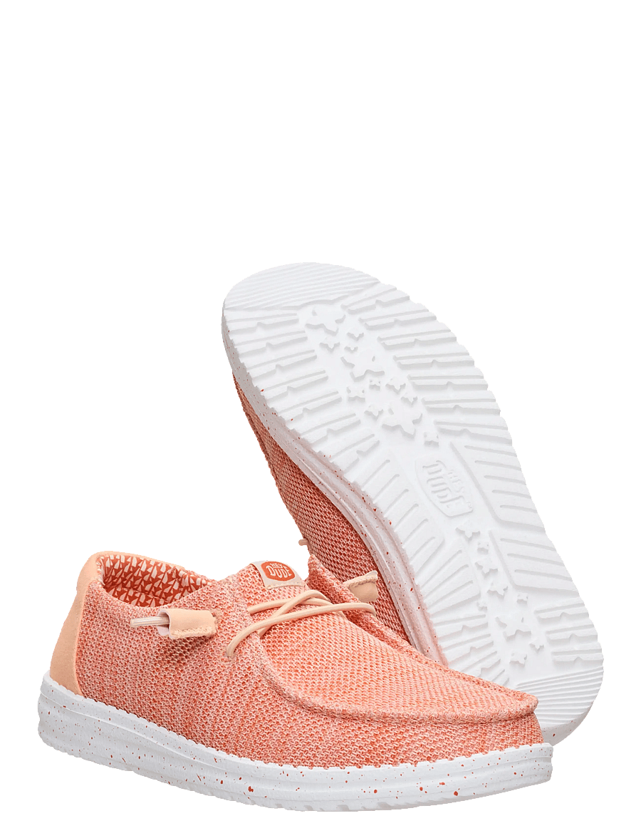 Hey Dude - WENDY STRETCH MESH - purjekingad - mesh peach - 3