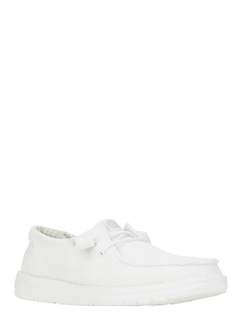 Hey Dude - WENDY STRETCH MESH - purjekingad - mesh white - 0