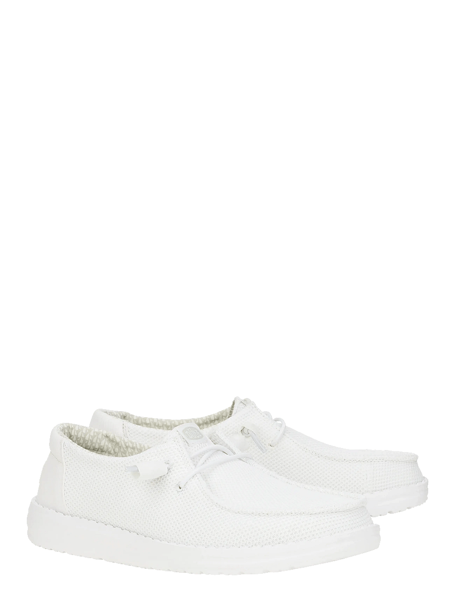 Hey Dude - WENDY STRETCH MESH - bootsschuhe - mesh white - 1