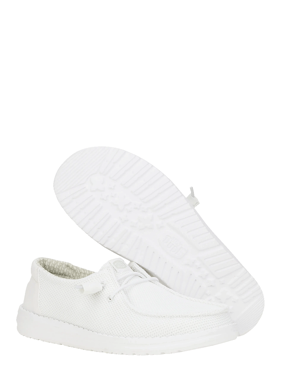 Hey Dude - WENDY STRETCH MESH - bootsschuhe - mesh white - 3