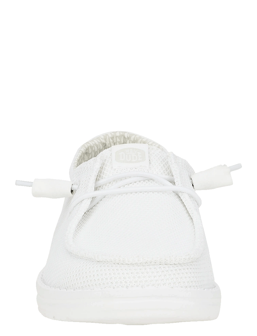 Hey Dude - WENDY STRETCH MESH - bootsschuhe - mesh white - 4