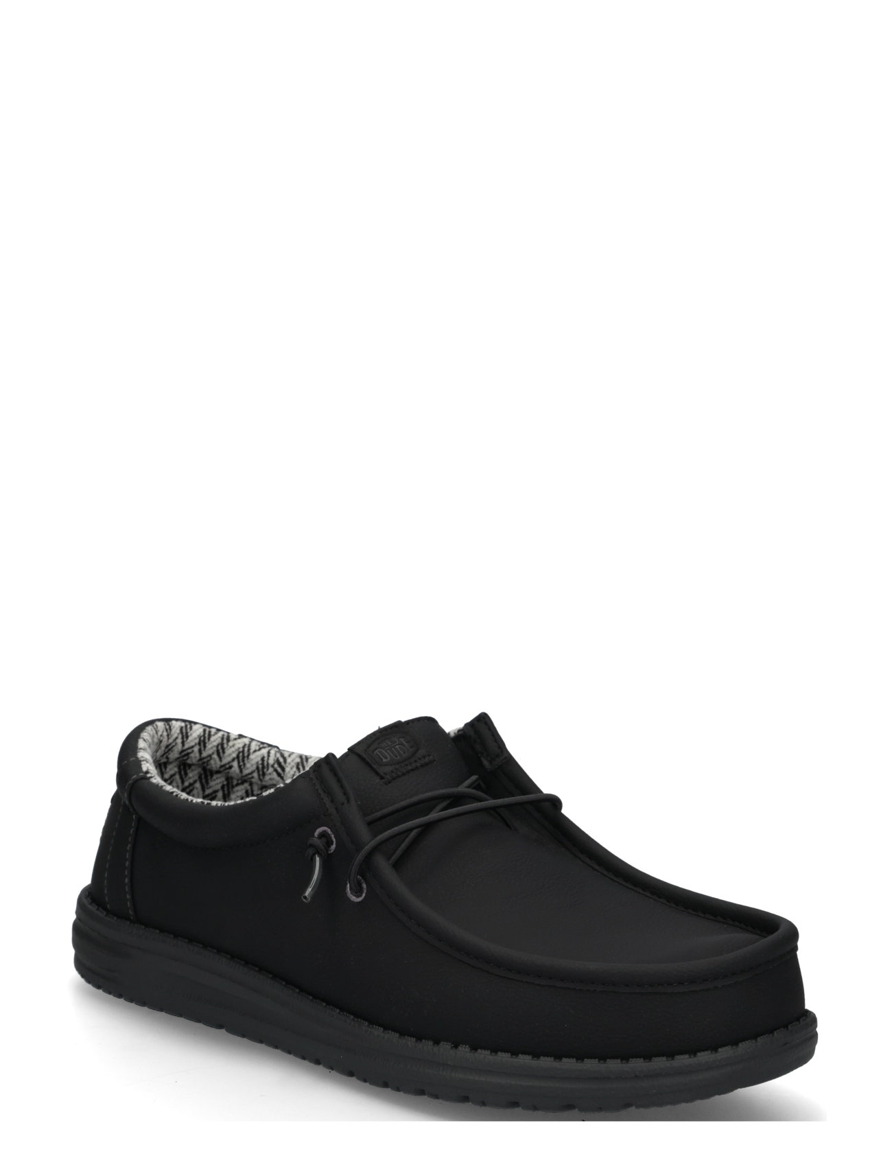 Hey Dude WALLY CLASSIC - Slip-On Sneaker - BLACK/CHARCOAL / black